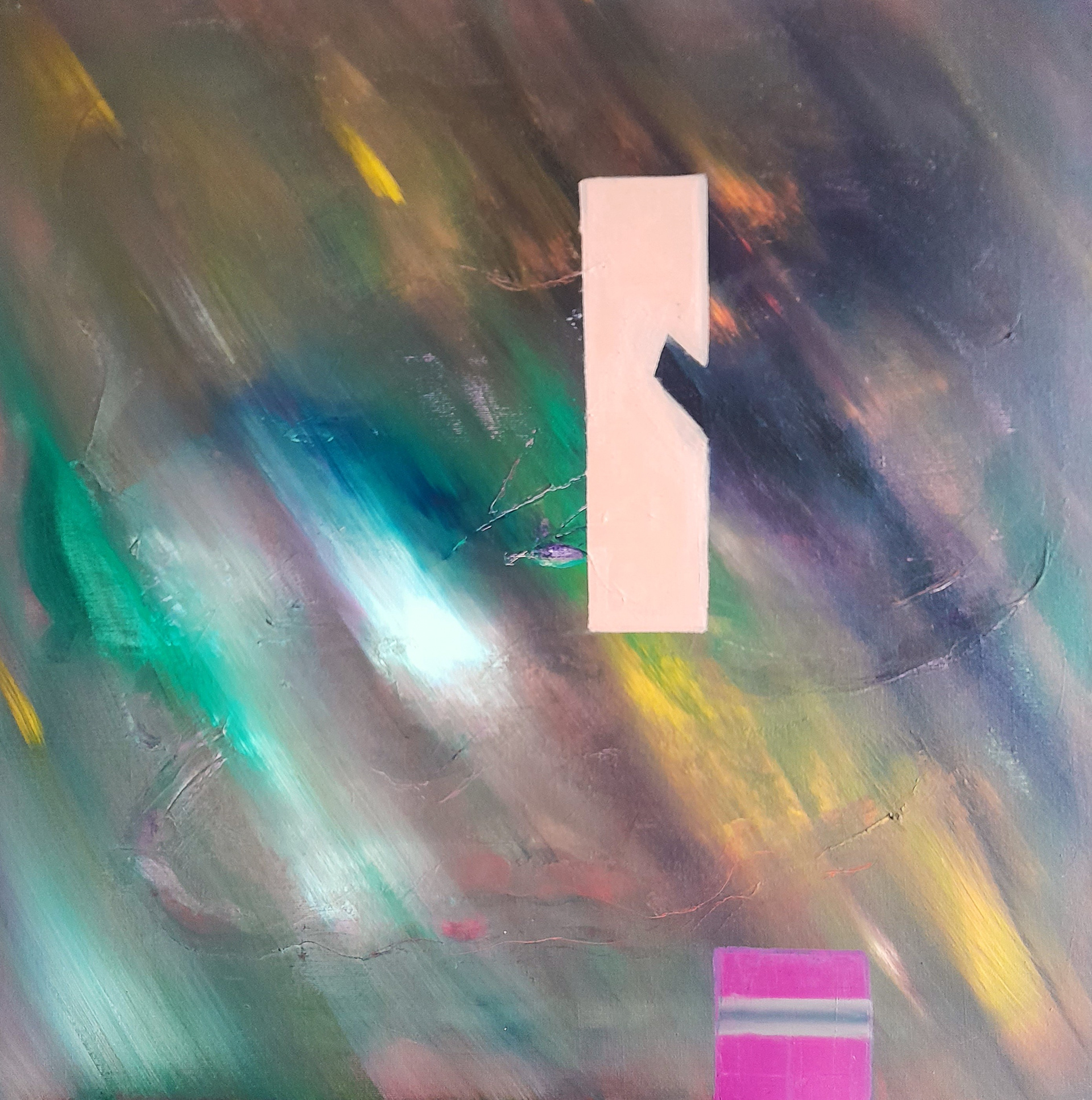 Acrylique sur toile 80 x 80cm