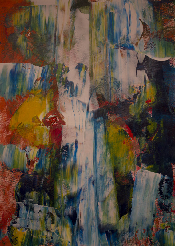 Acrylique sur papier (50x70cm) VENDUE