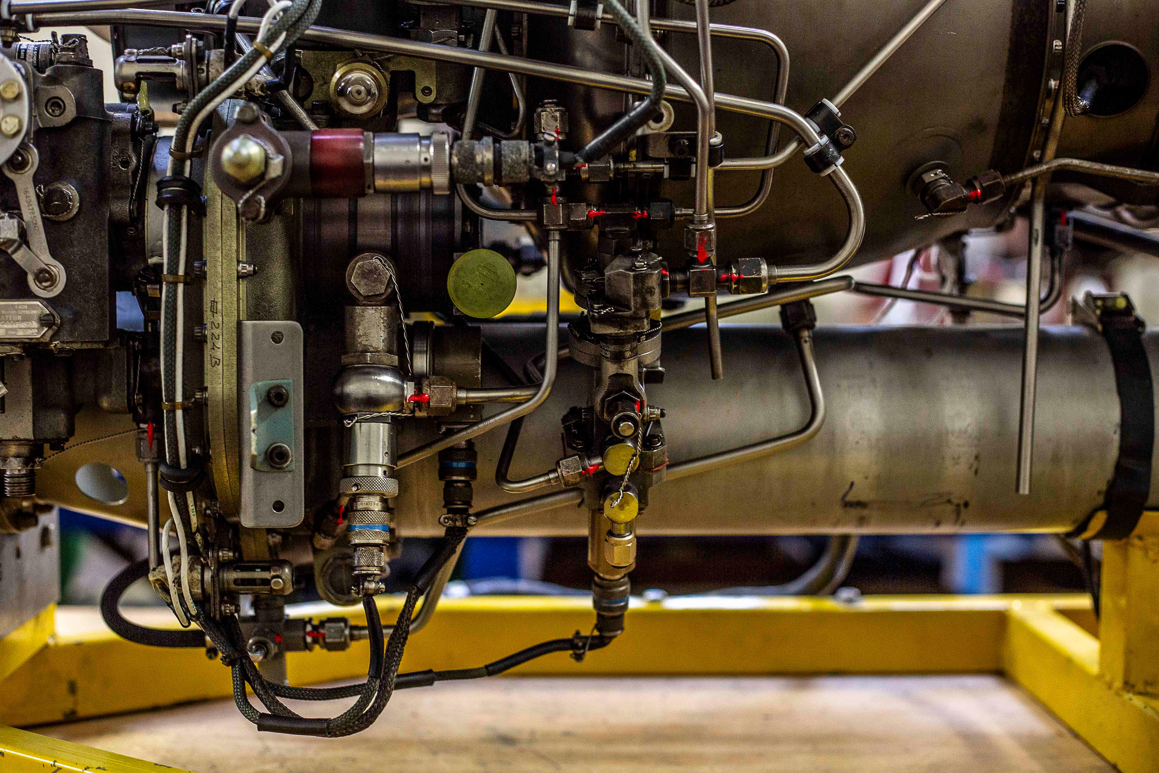 Moteur et tuyauterie