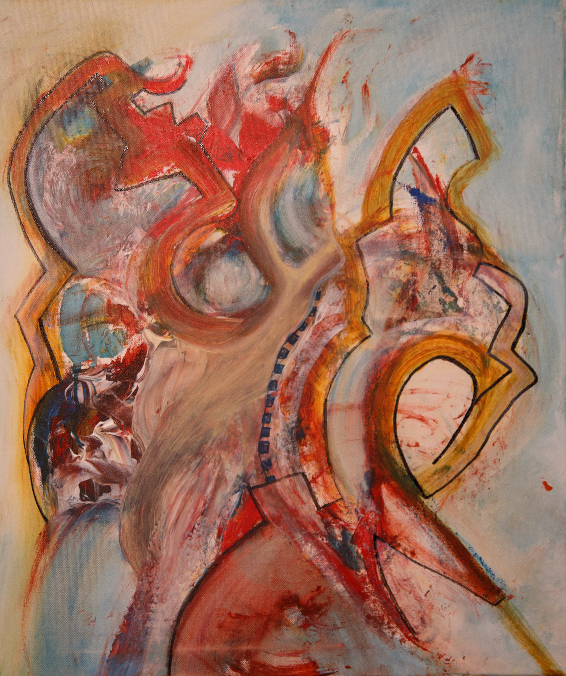 Acrylique et posca