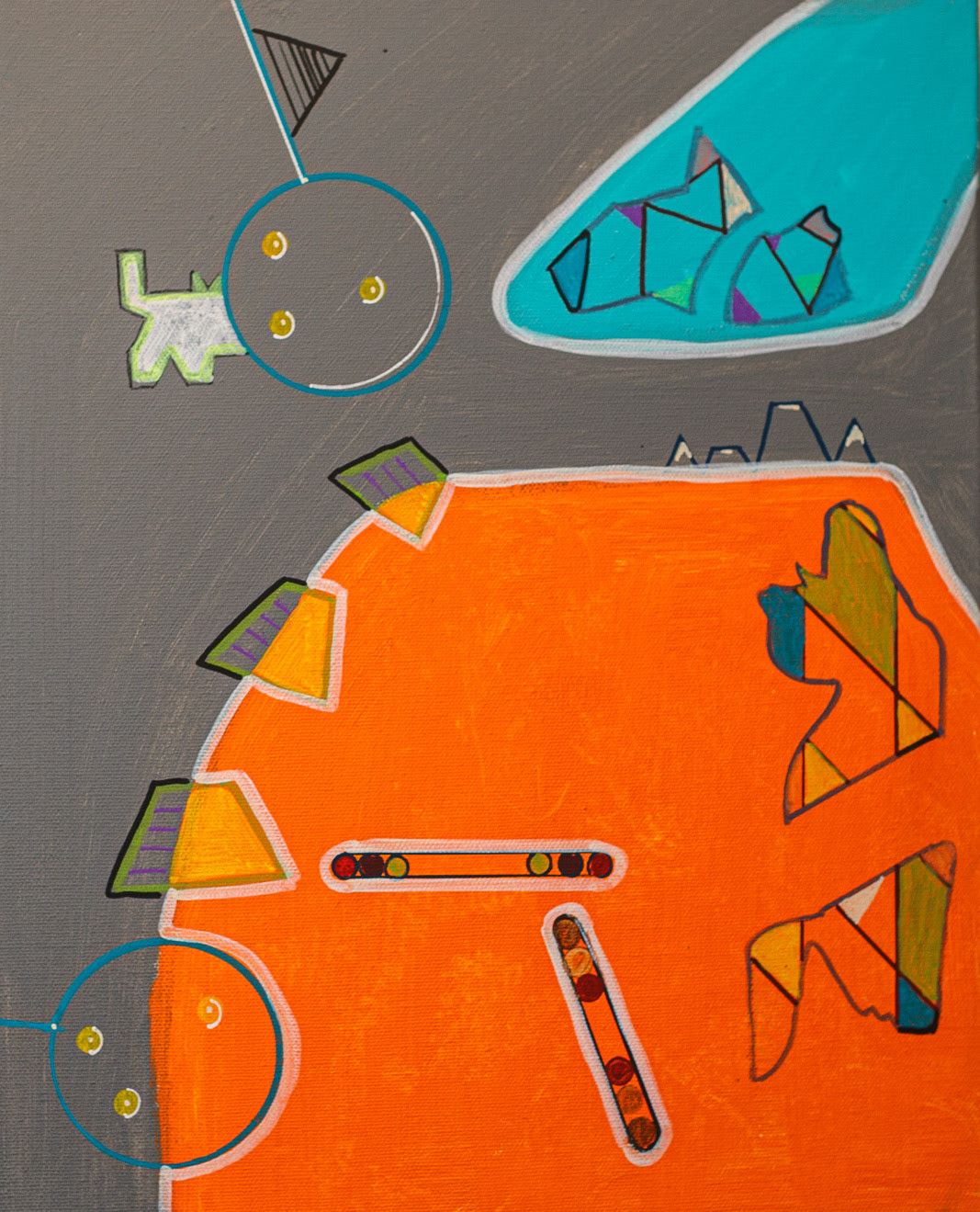 2 Circles - 3 (41 x 33 cm)
