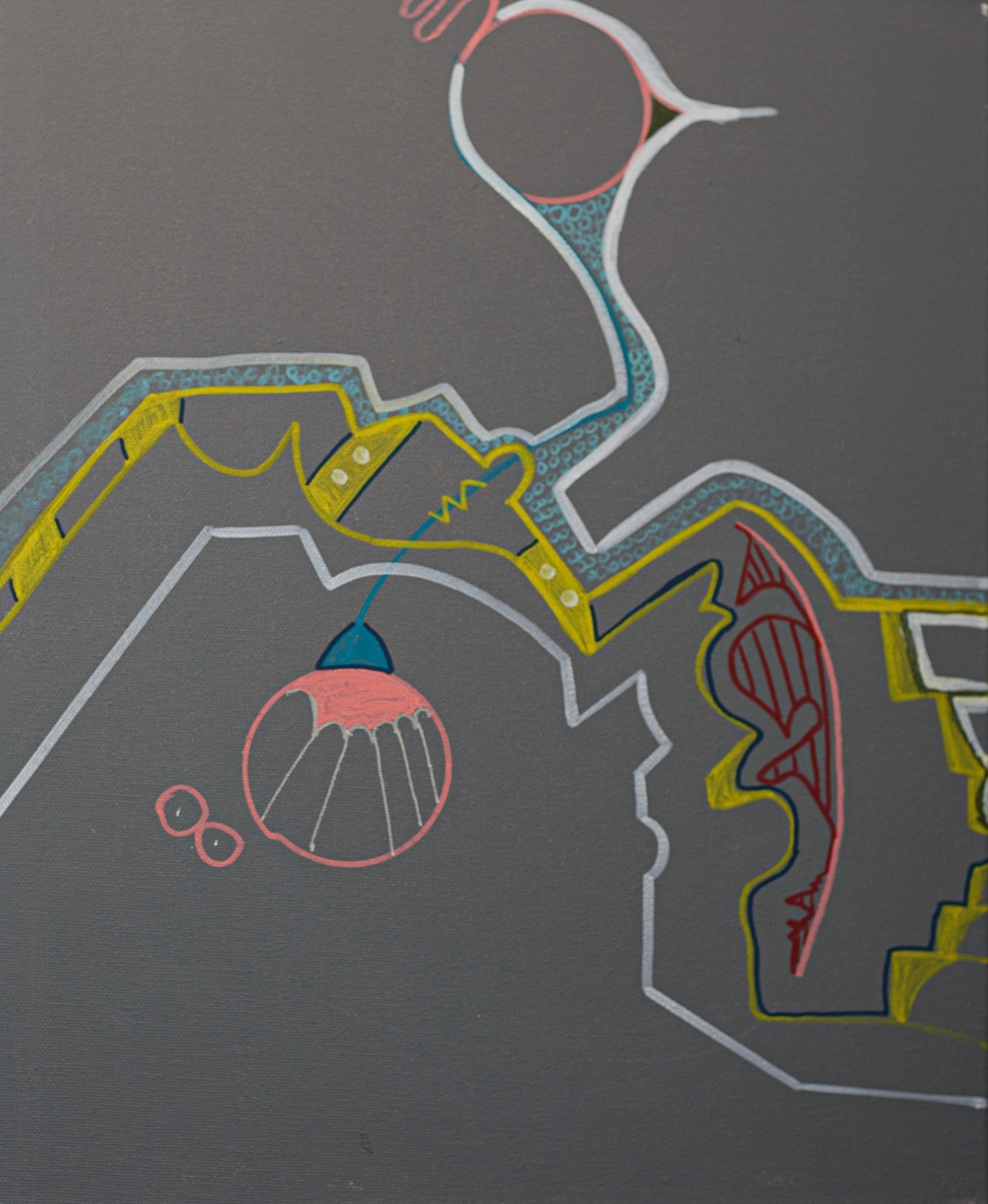 2 Circles (45 x 38 cm)
