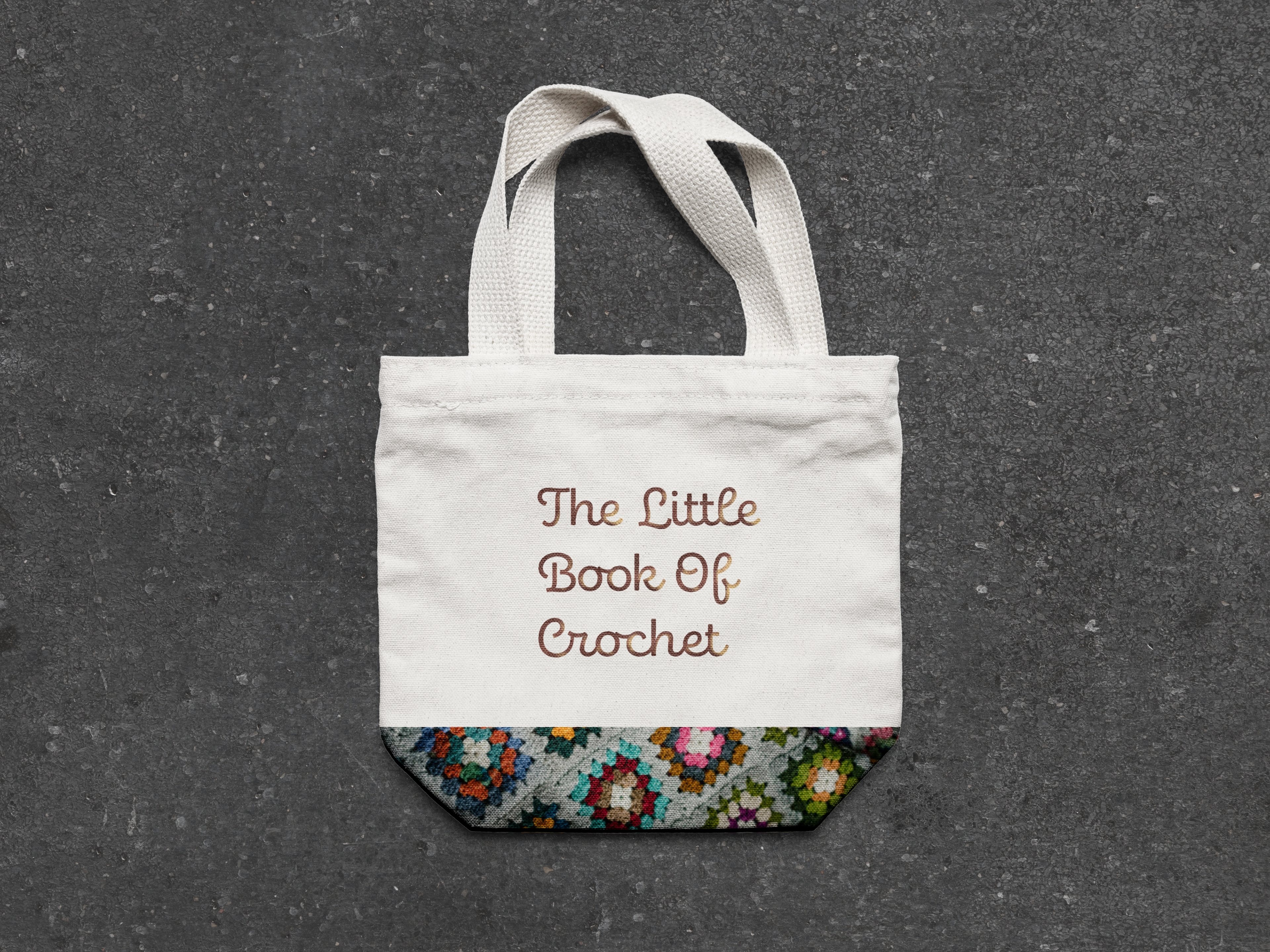 Yarn Tote (Mockup provided by GraphicBurger)