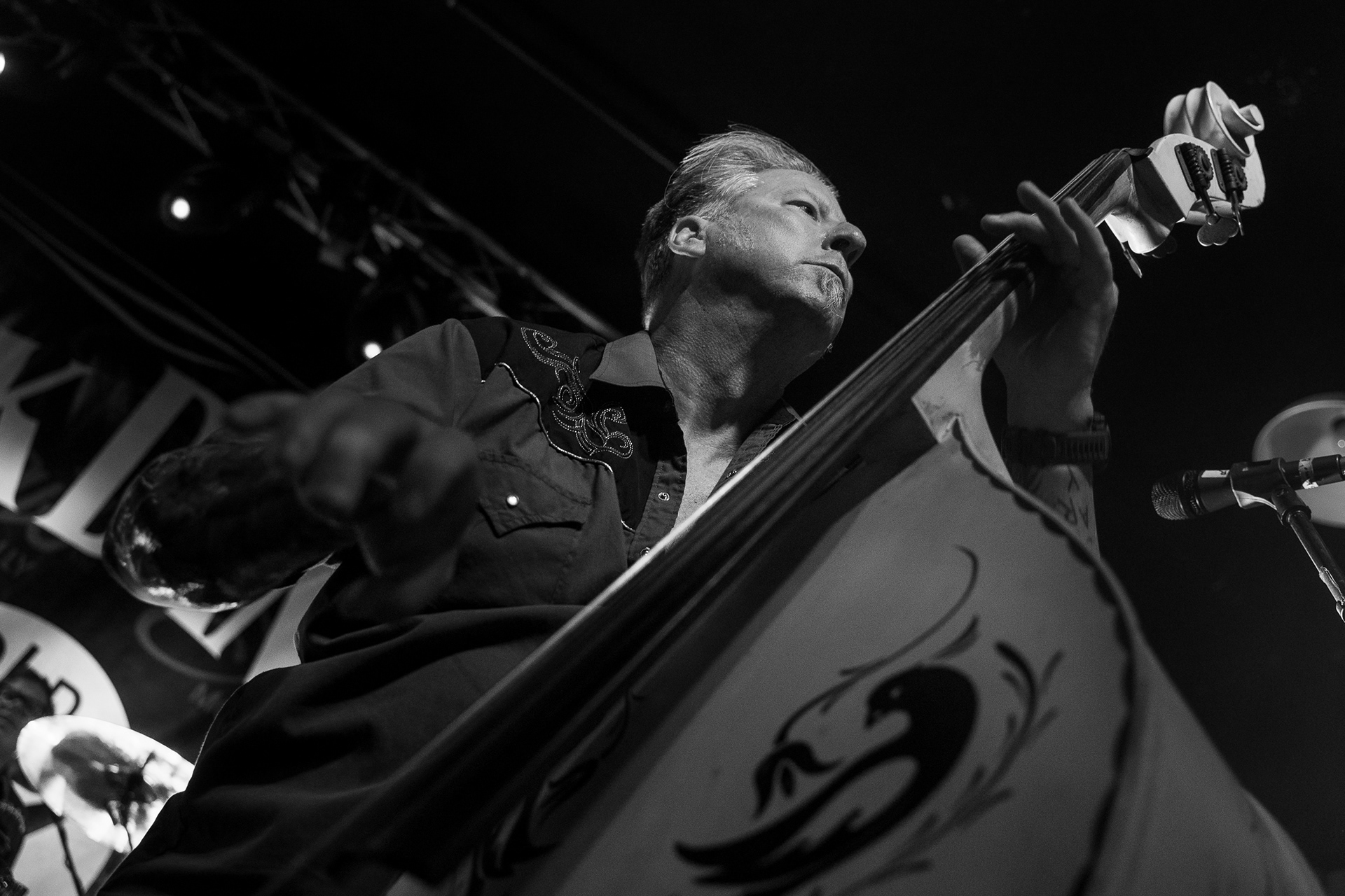 David Graham and the Eskimo Brothers perform at the Loud American Roadhouse during the sixth day of the 81st Sturgis Motorcycle Rally in Sturgis, South Dakota. 08.11.21.