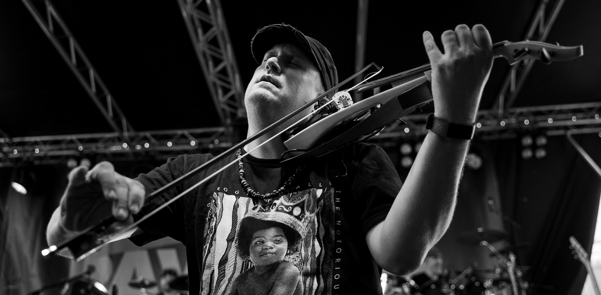 Tripwire performs at the Loud American Roadhouse during the fifth day of the 81st Sturgis Motorcycle Rally in Sturgis, South Dakota. 08.09.21.