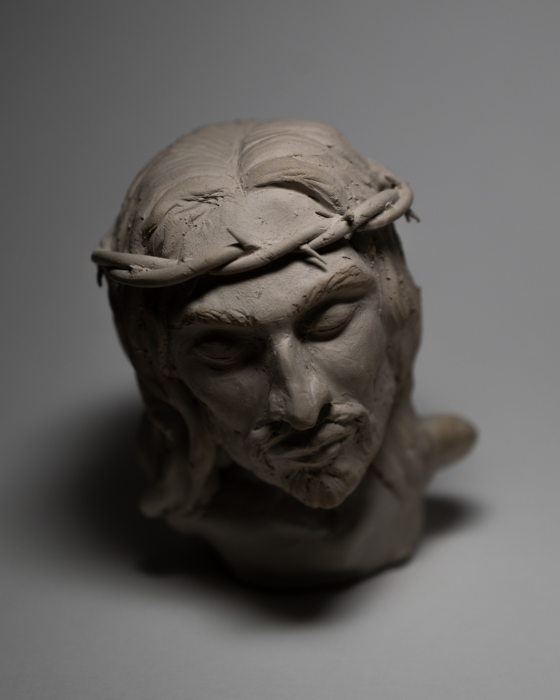 Ecce Homo, 5", ceramic c.2023