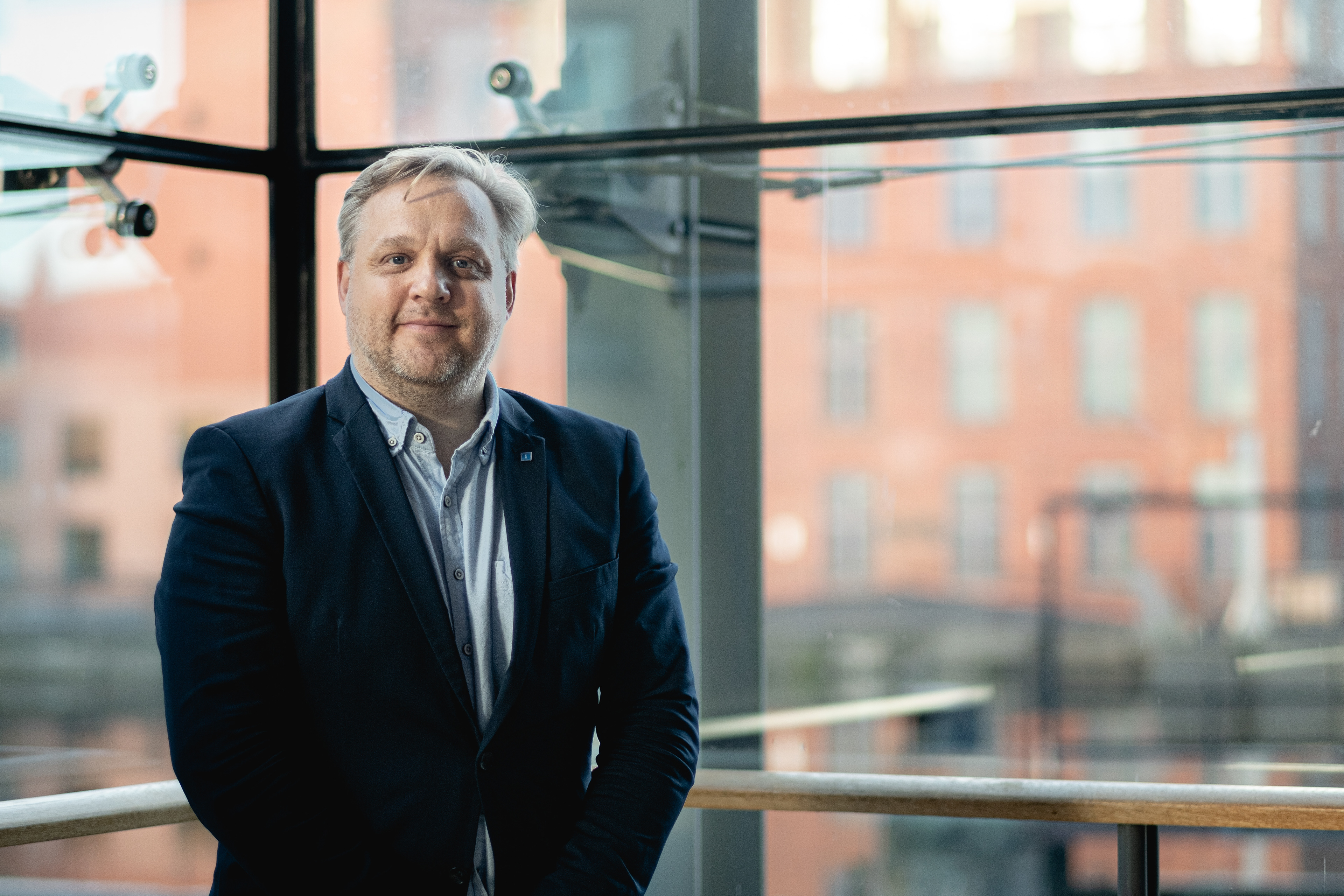 KD Skånes regionråd Anders Lundström, porträtt