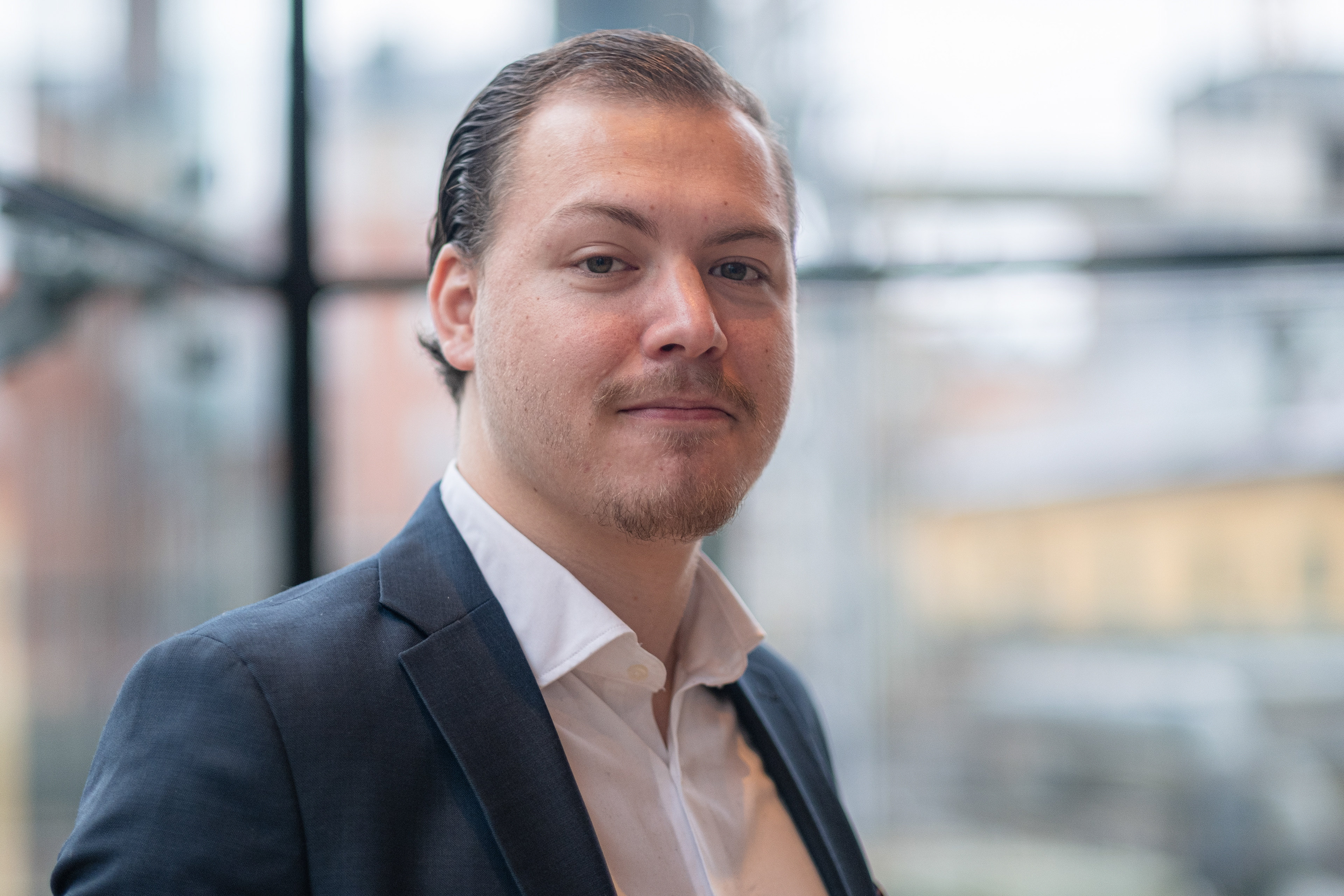 KD Skånes ombudsman George Emilsson, porträtt