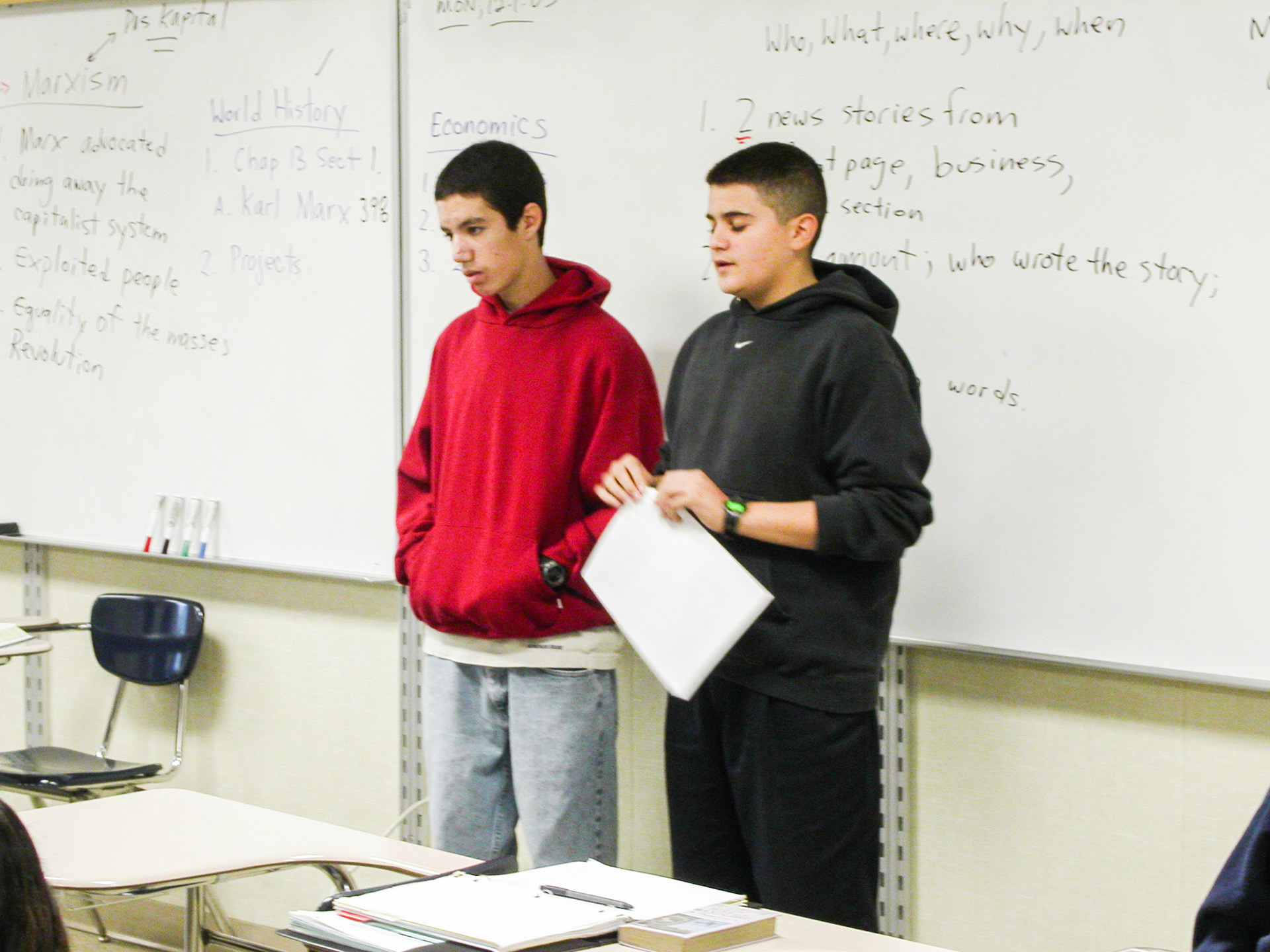 Student teaching Bell High School