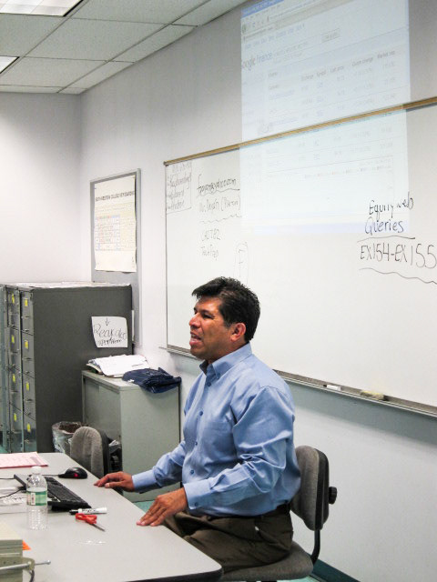 Computer Teacher Summer Upward Bound 2010