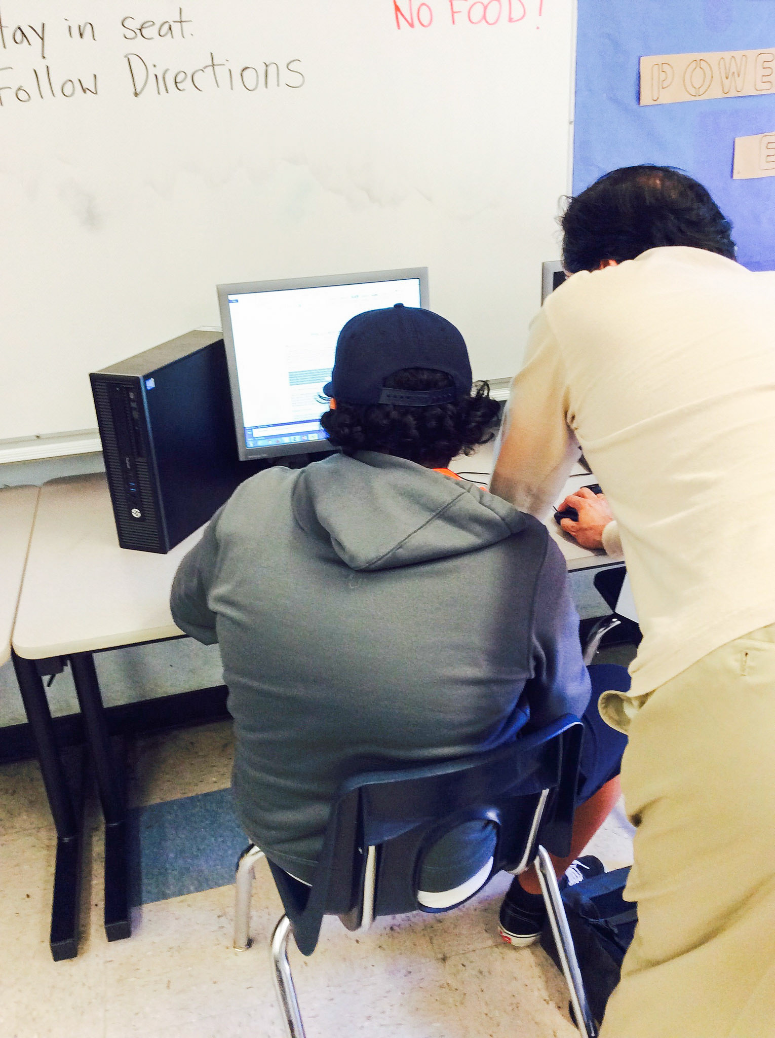 Helping out students