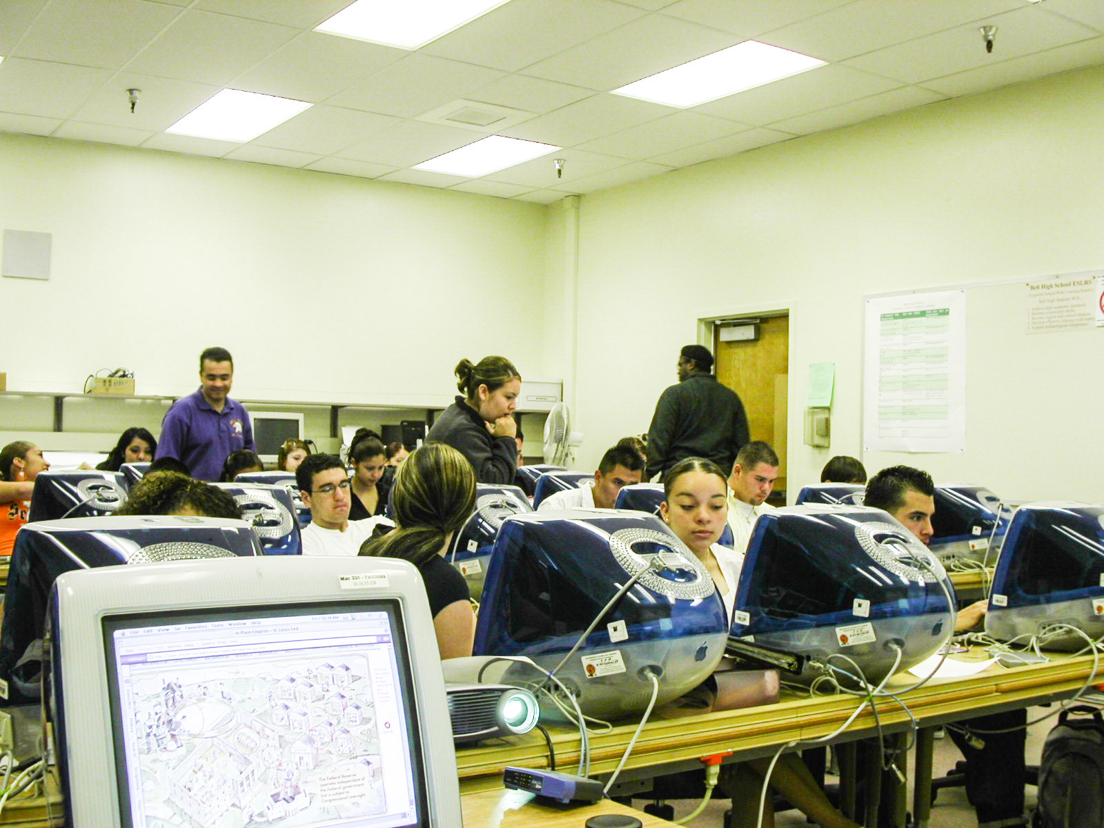 Student teaching Bell High School