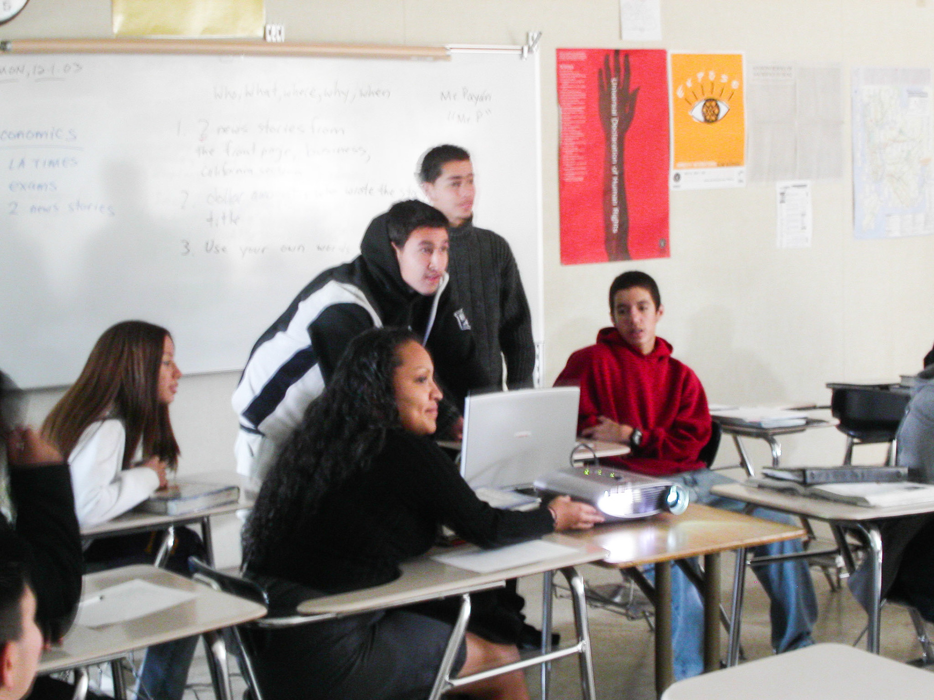 Student teaching Bell High School