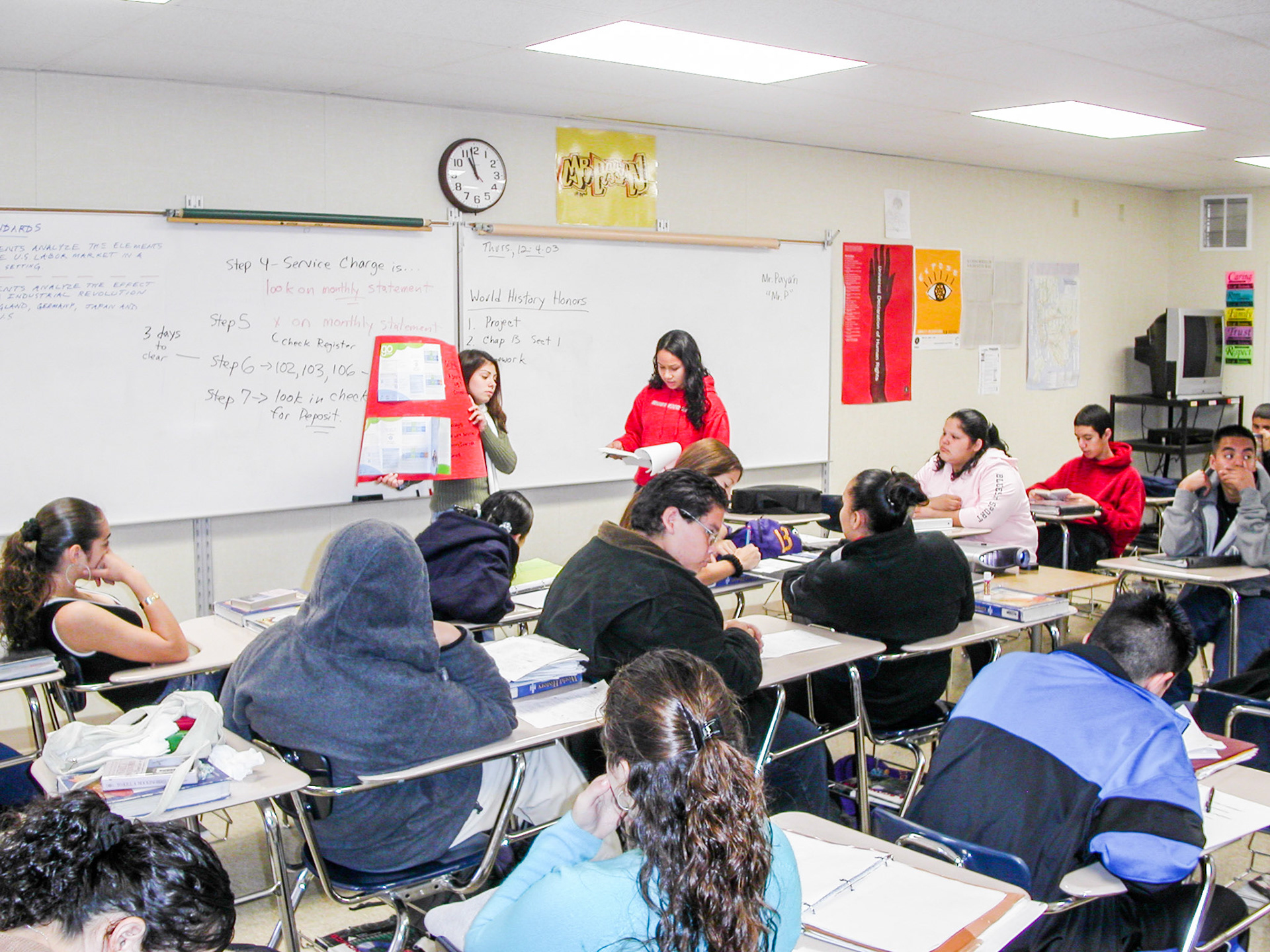 Student teaching Bell High School