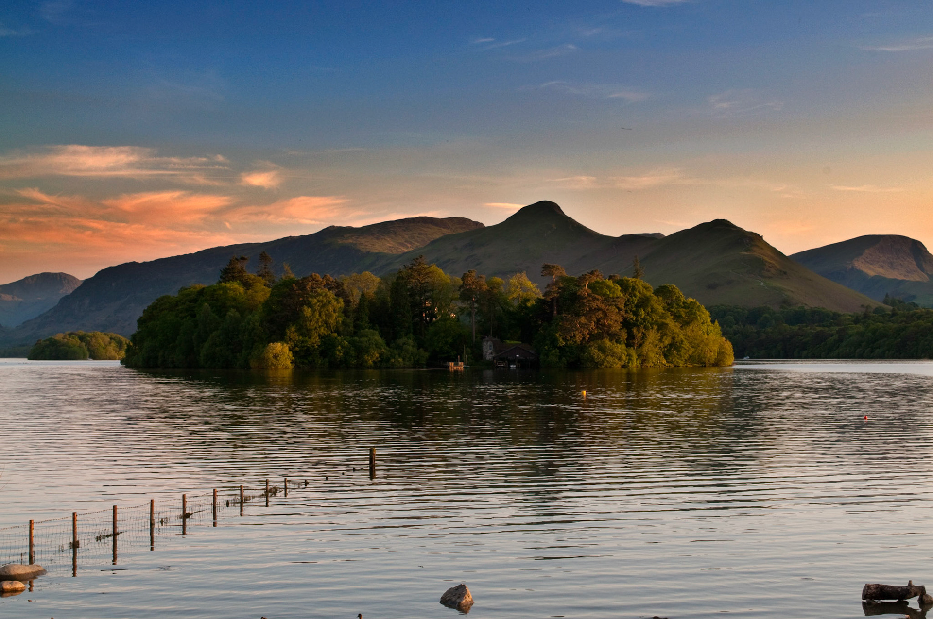 Boathouse, Derwent Water, Cumbria