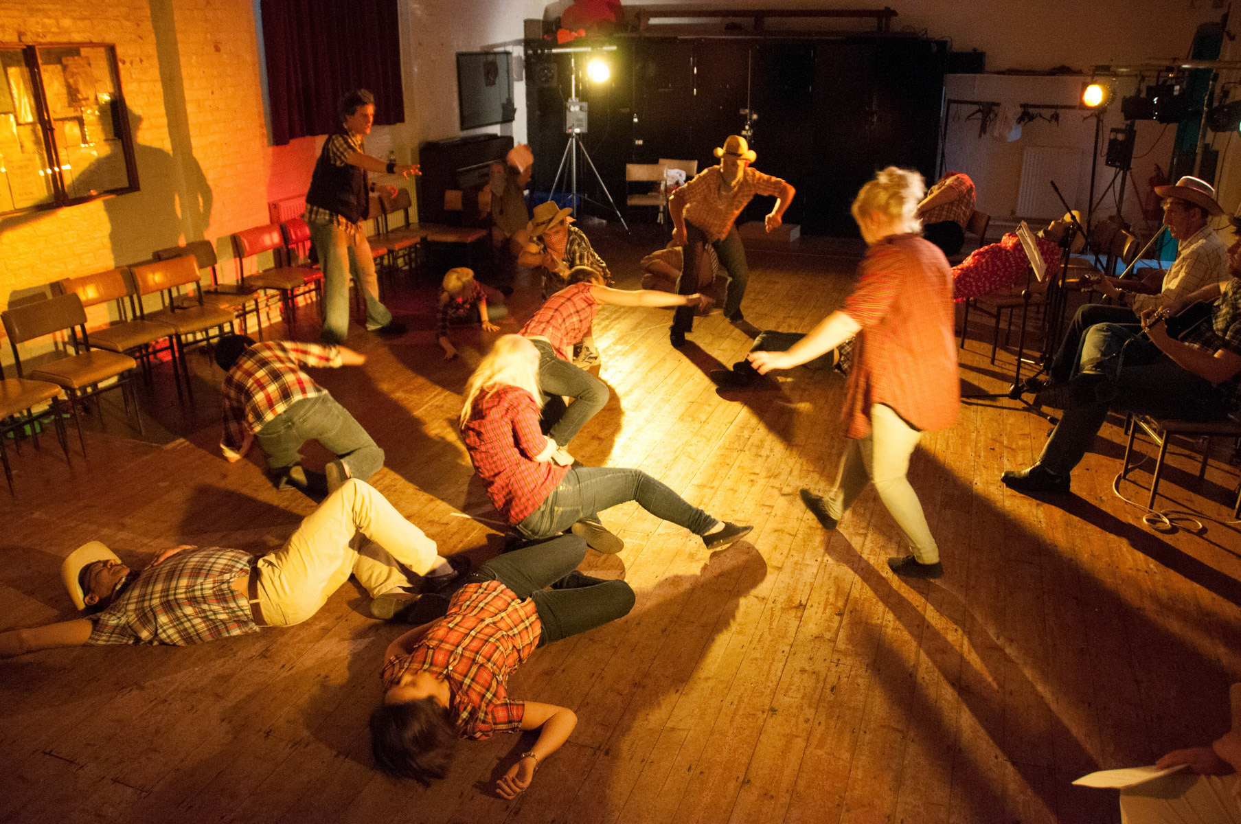 DMU Performing Arts took a production of "Ruby Mae - A Participatory Western Musical" to the 2012 Brighton Fringe.