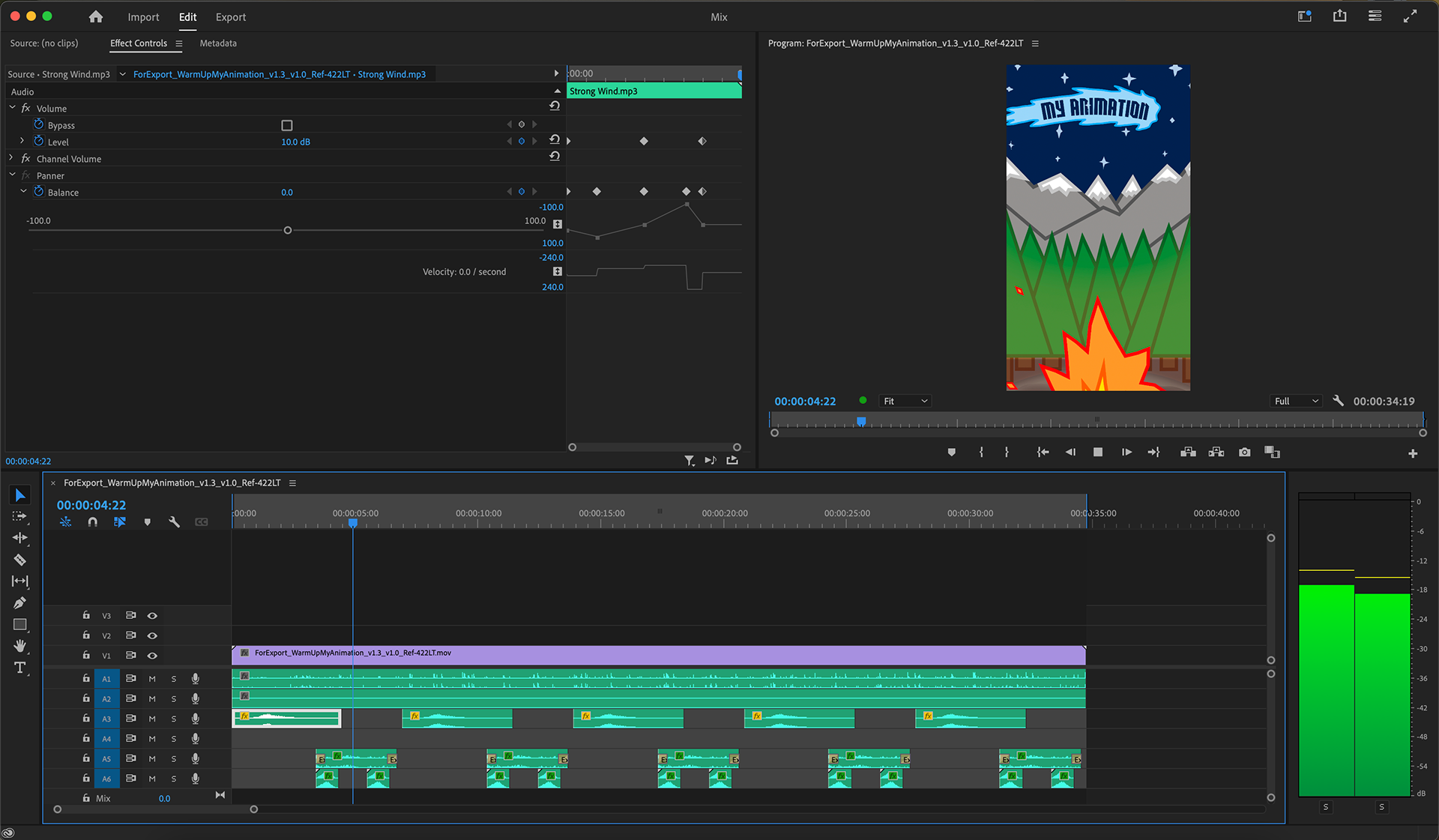 Danny Brugmann Warm Up My Animation Mix Screenshot