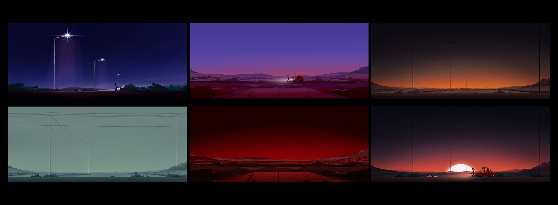 Visual Development by Sena Miyazaki