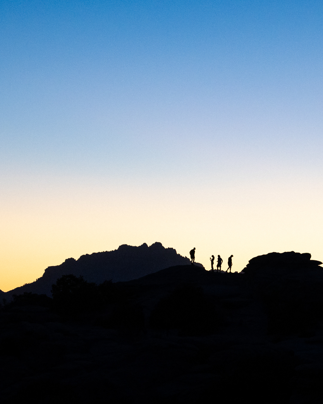 Blue hour on Mt Lemon