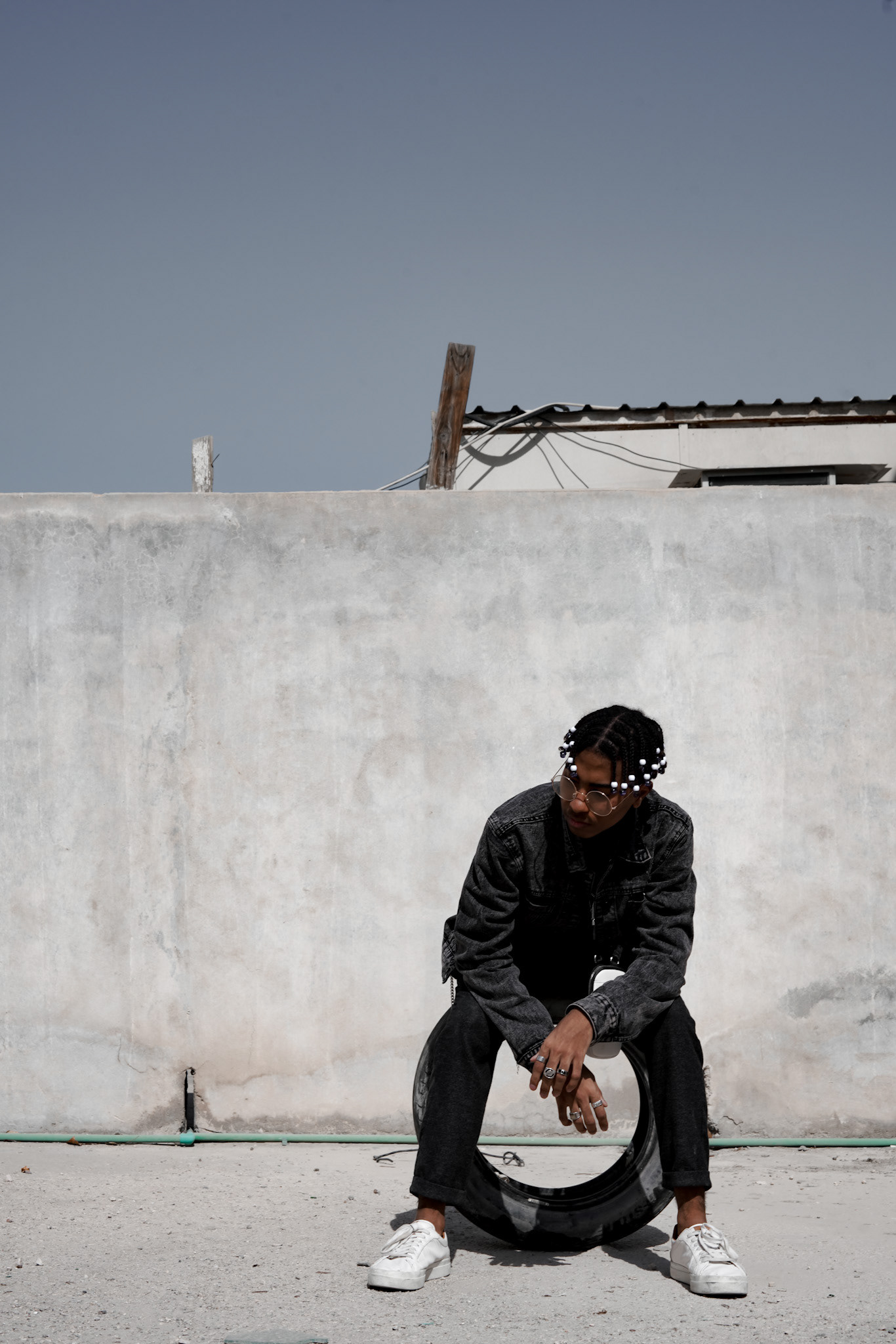 SHOT BY; ALJAZI ALHAJRI