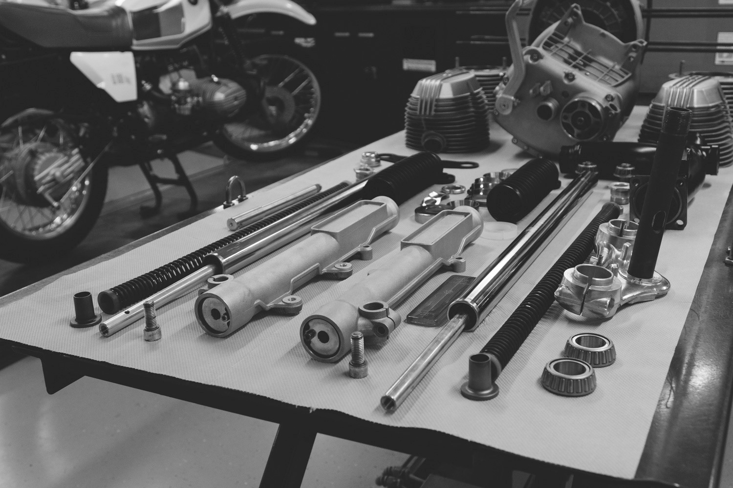 Another G/S laid out in the workshop.