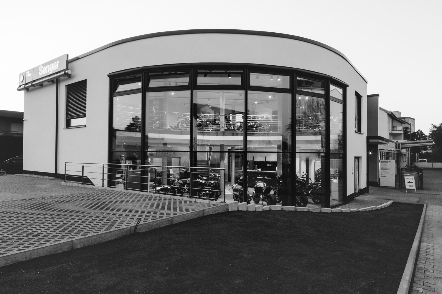 The newest addition to the shop: A new showroom.