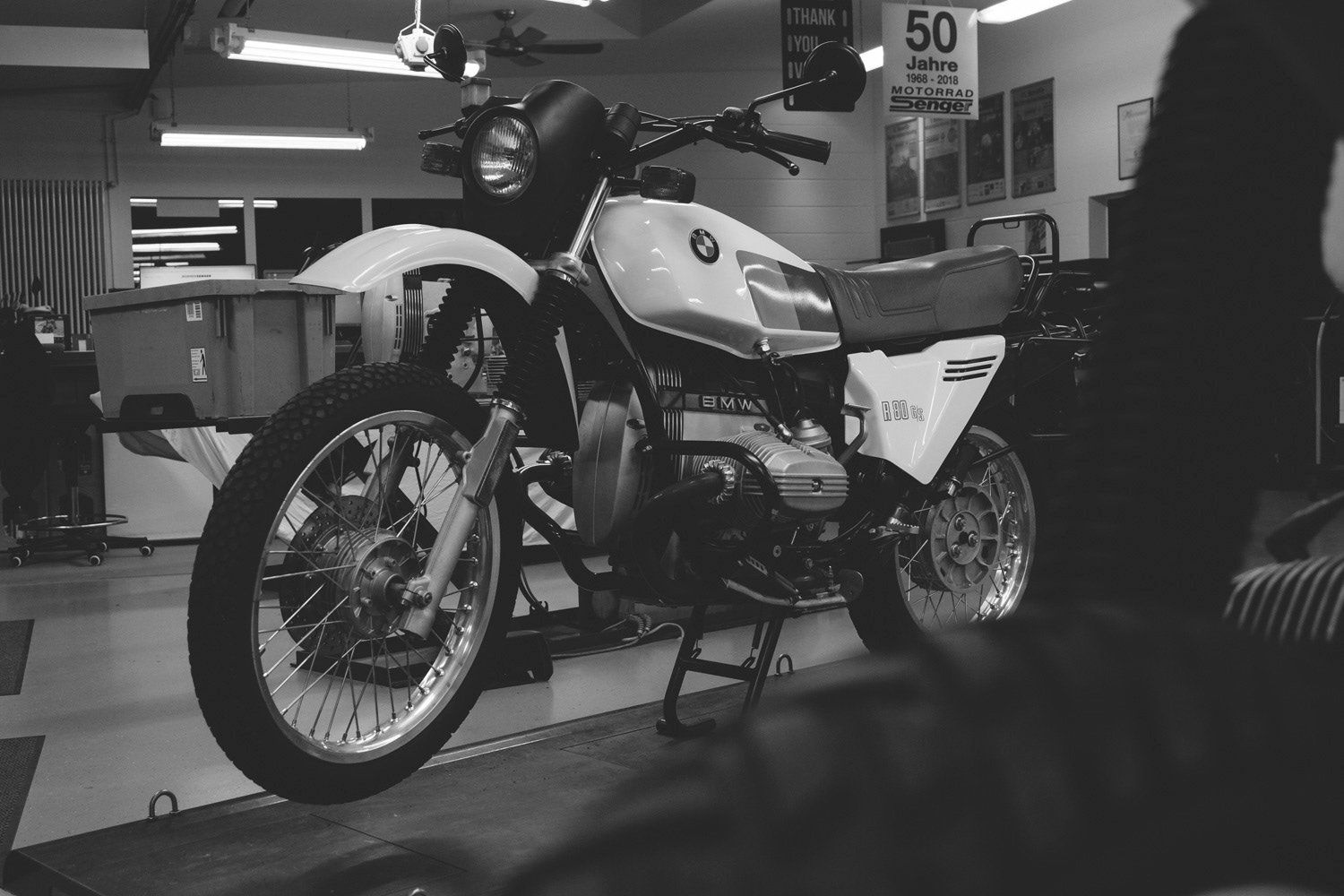 Normen's workshop is often filled with classics like this G/S.