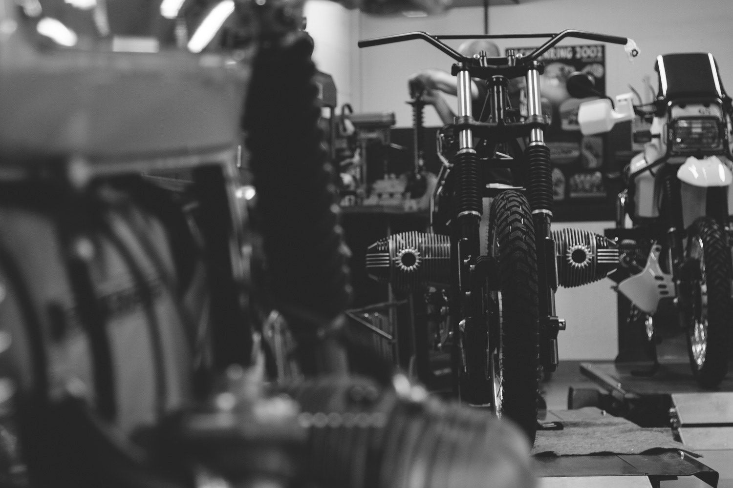 Another BMW G/S in restoration.