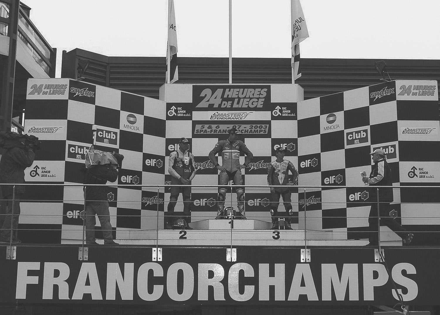 Andy Hofmann winning the BMW International BoxerCup in Francorchamps.