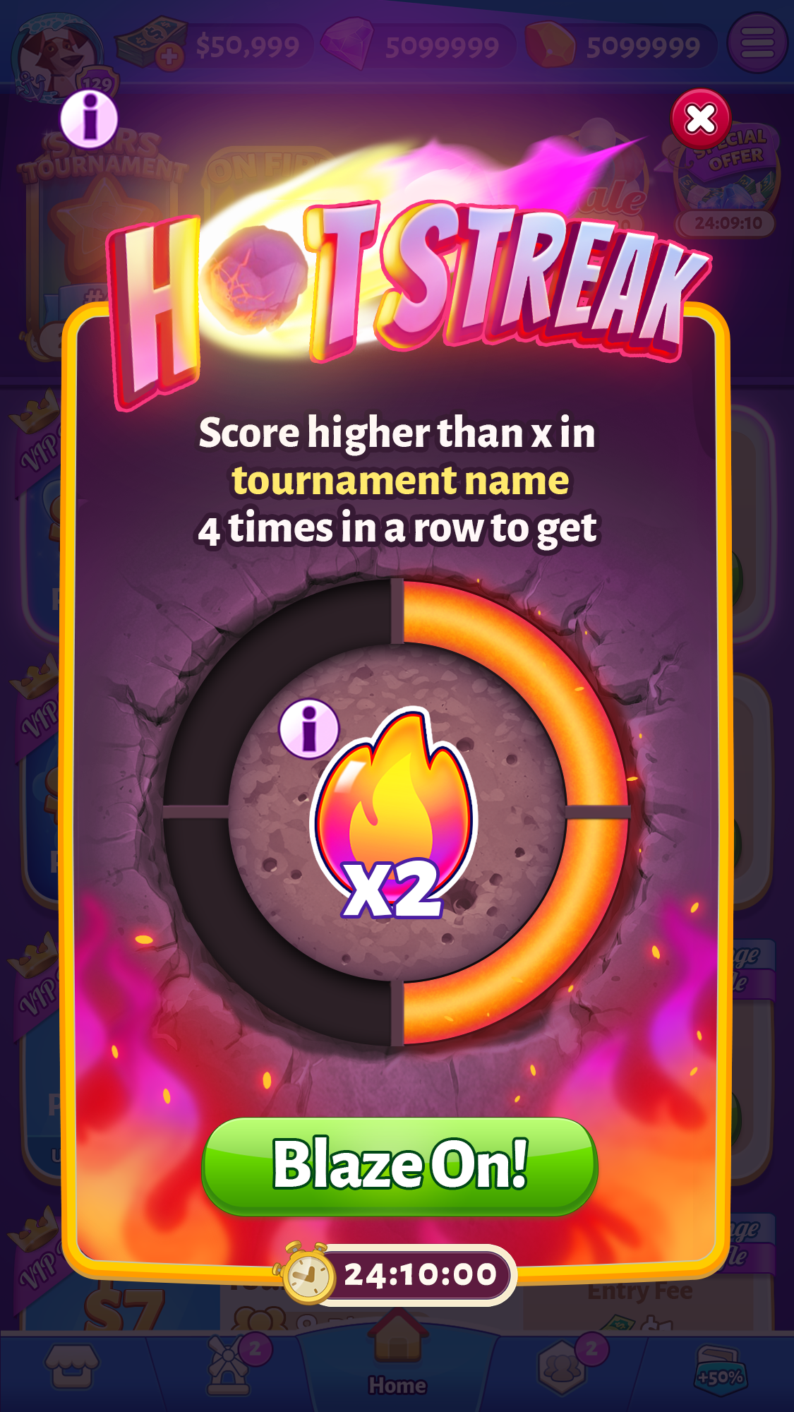 Booster feature