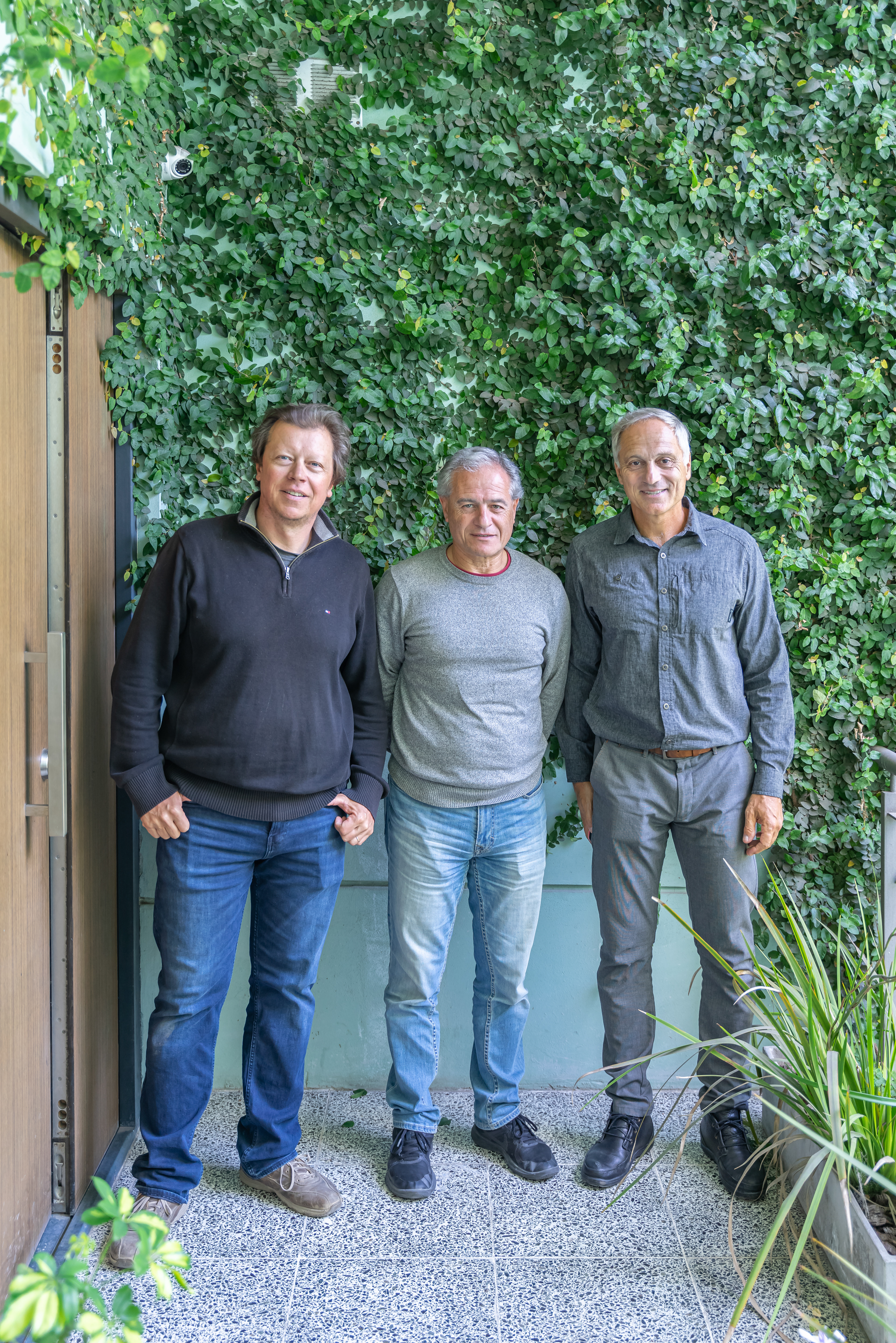 Martín, Marcelo y Eduardo