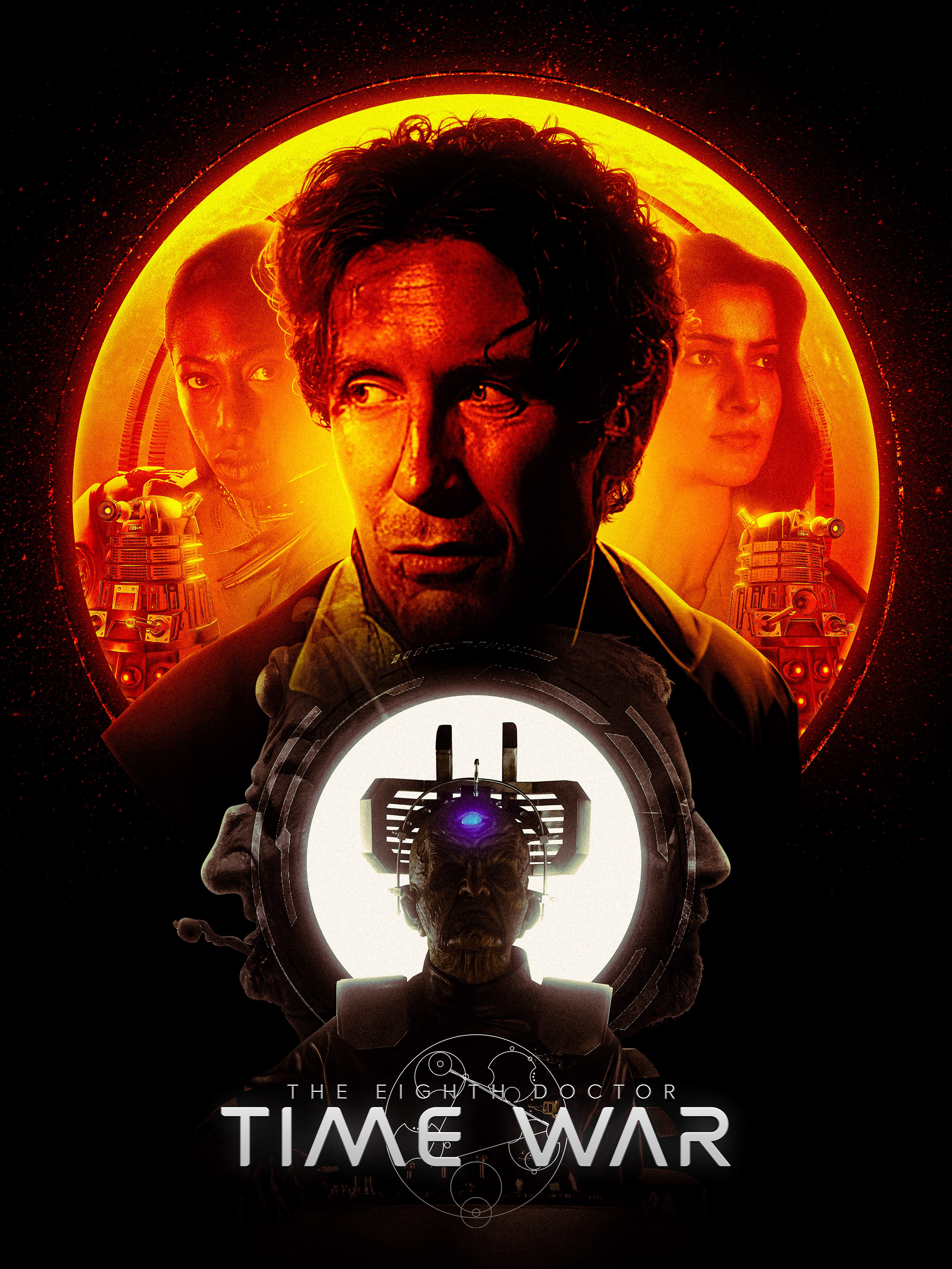 Big Finish's The Eighth Doctor: Time War | Daleks render by Anthony Lamb (@AnthonyLamb on X)