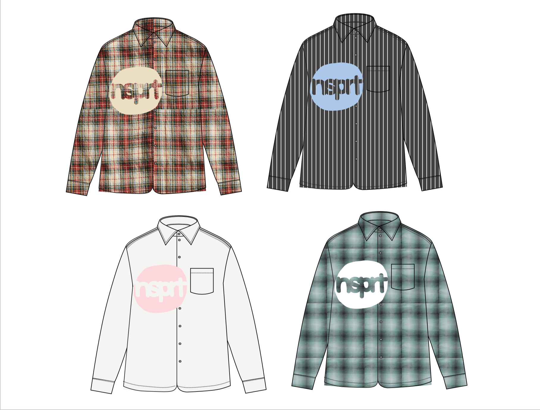 NSPRT "Second Handled" Flannels and Dress Shirts