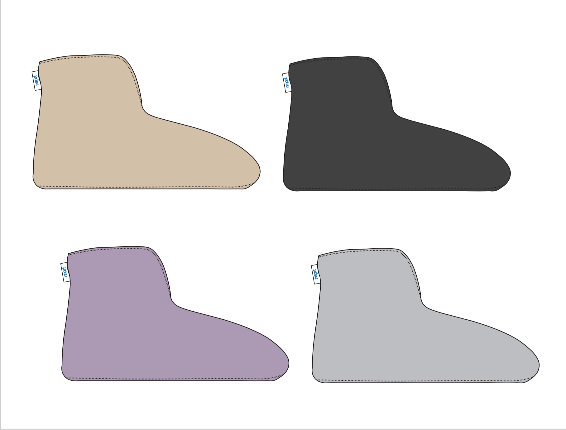 NSPRT 100% Recycled Nylon "Boot-E"