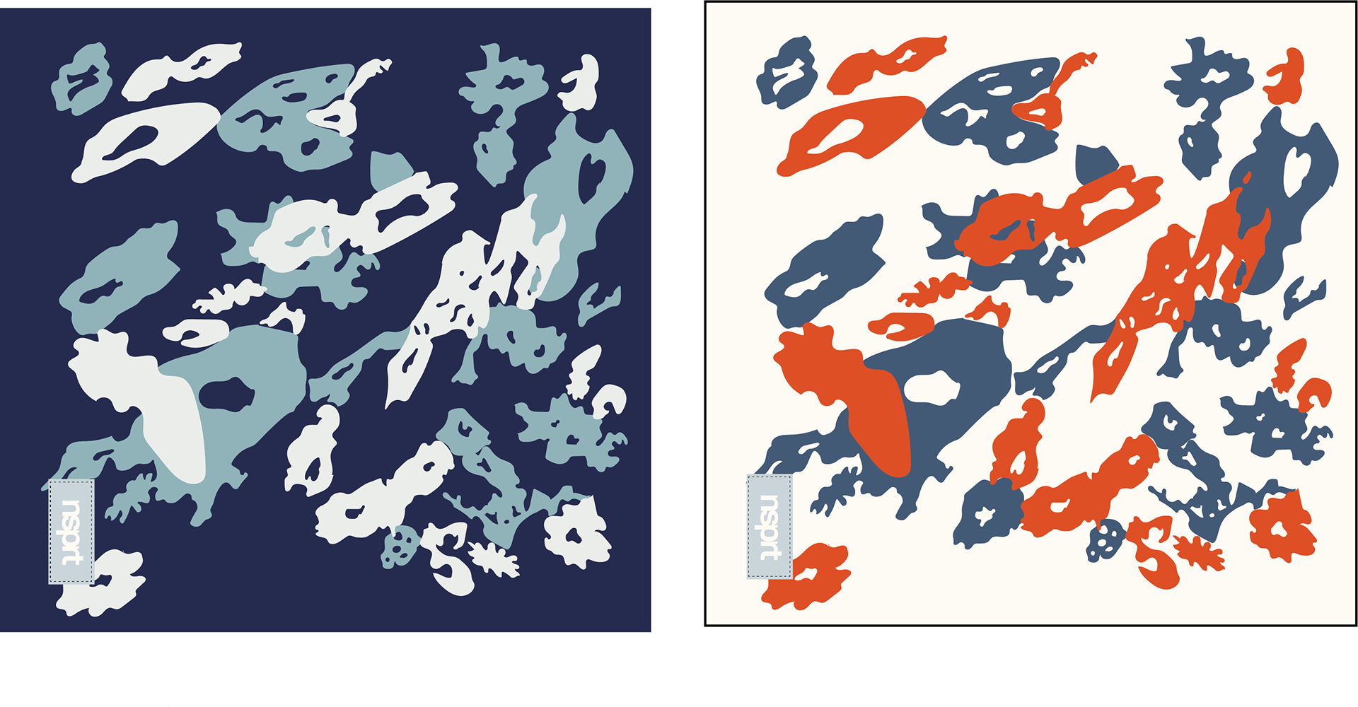 NSPRT "Camo" Silk Bandana