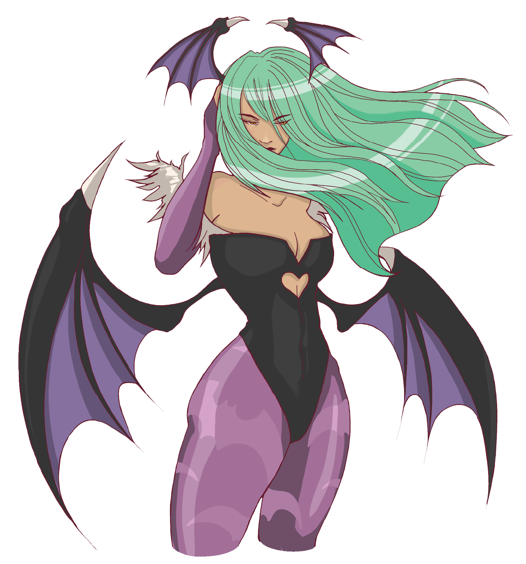 Morrigan from Dark Stalkers