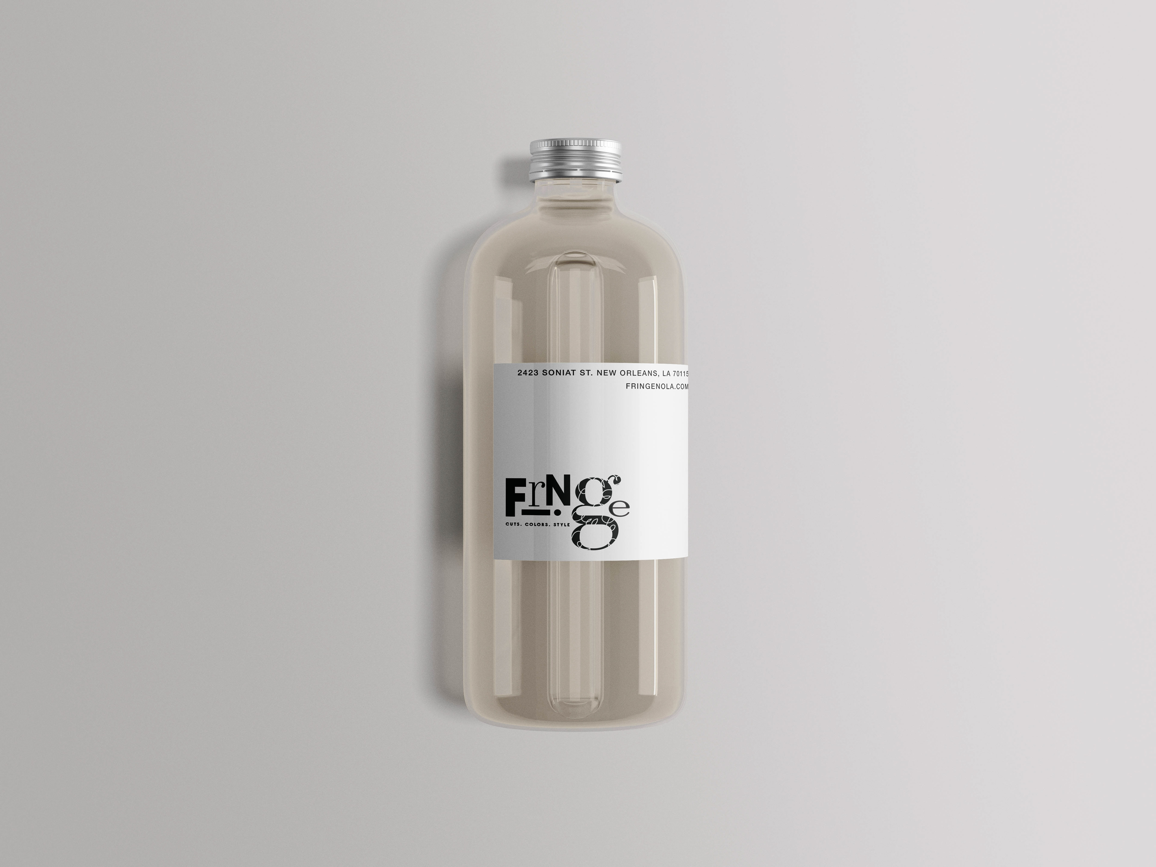 Branded Shampoo Bottle