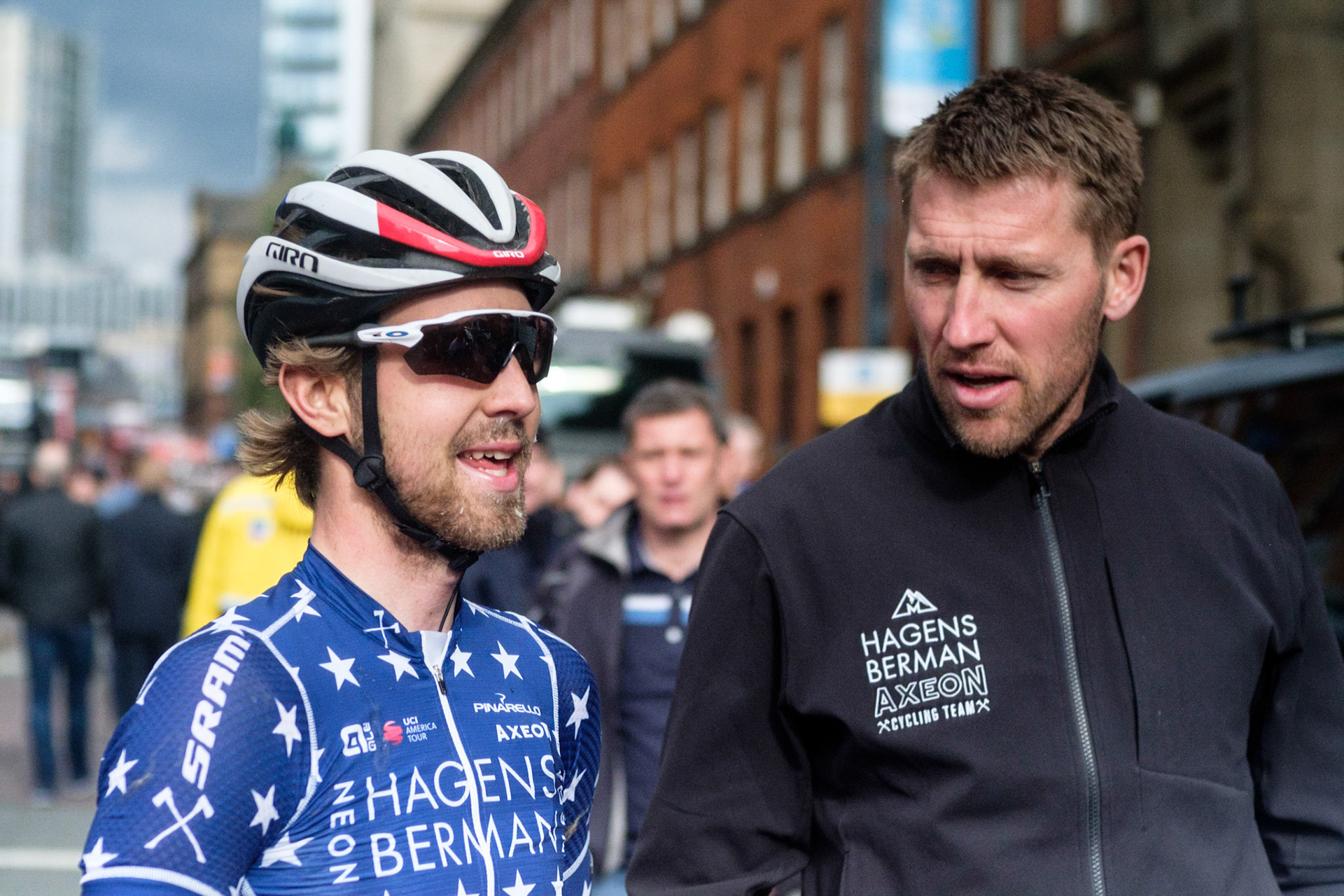 Jonathan Brown and Axel Merckx