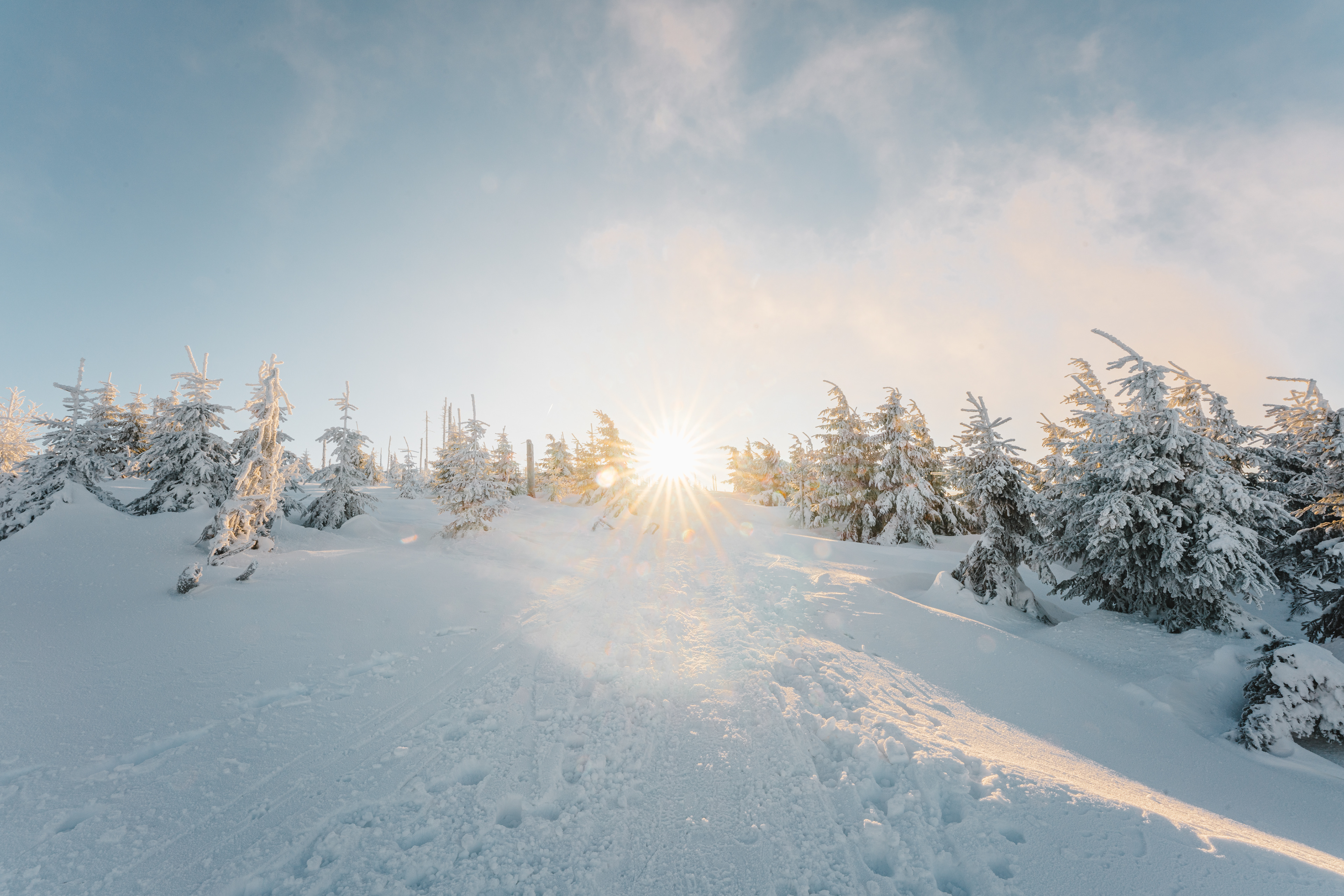 Plechý sunrise 6