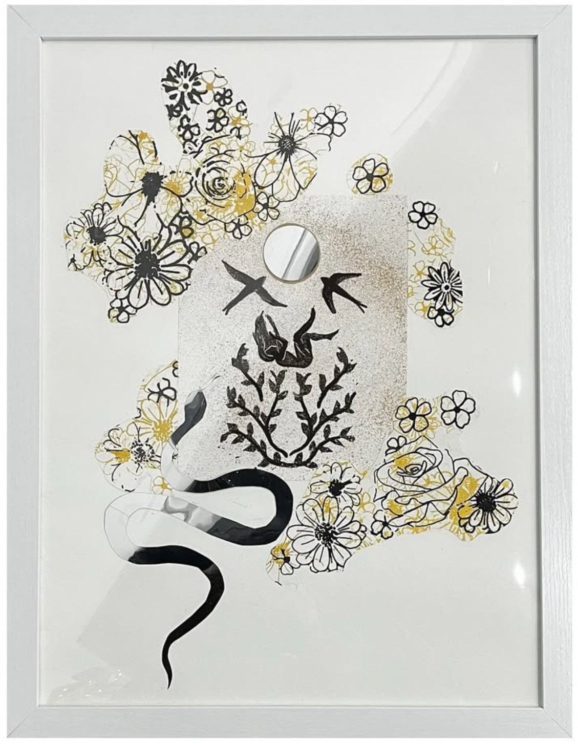 Descending Soul, 2025, 18in x 24in