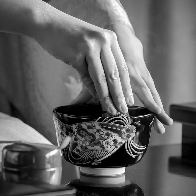 Tea Ceremony B &W