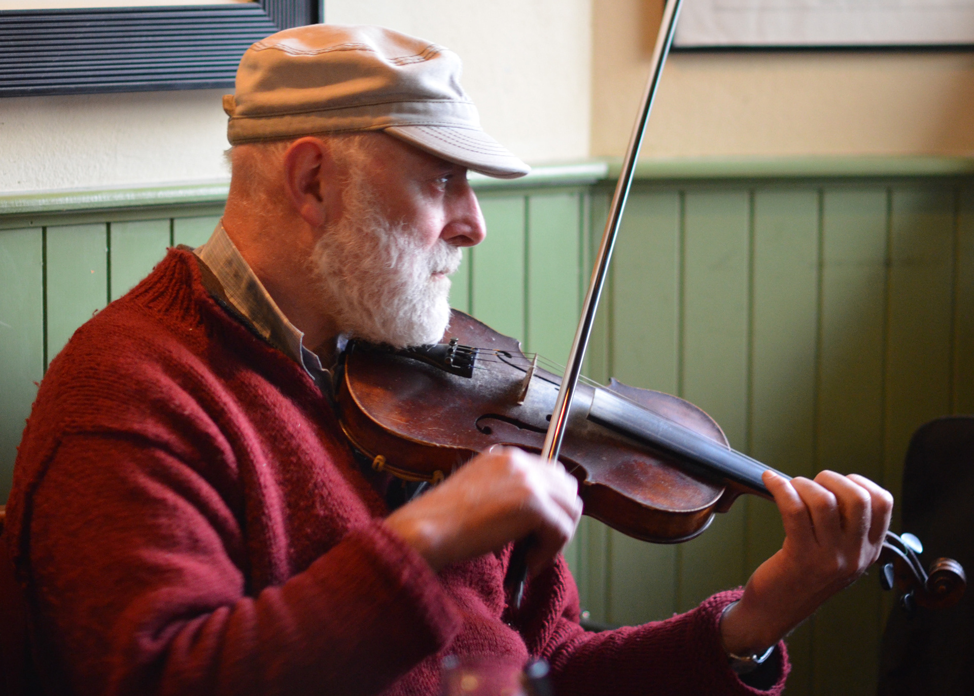 Irish Fiddler, Westport Ireland