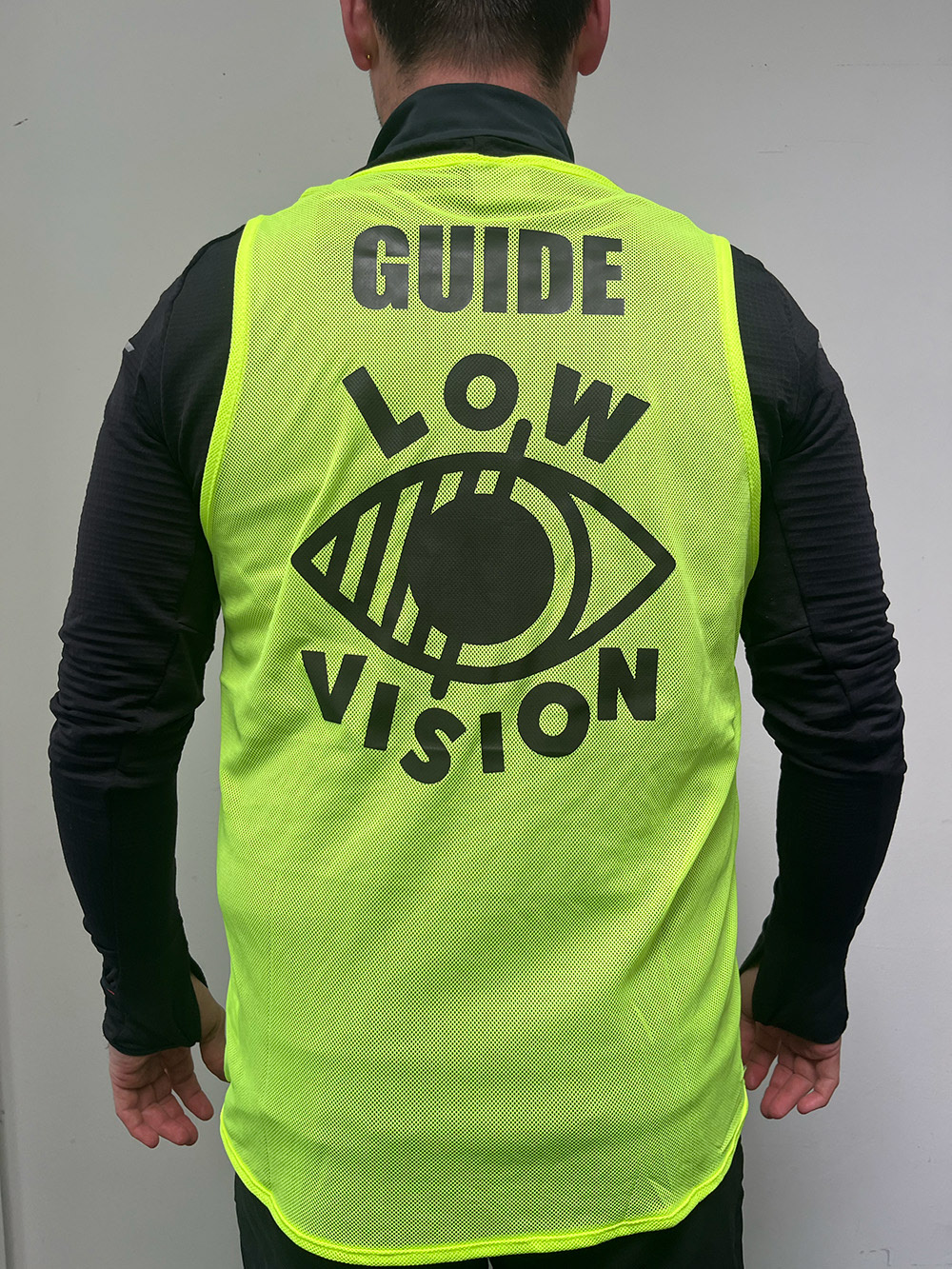 low vision fluo-overgooier guide voorkant
