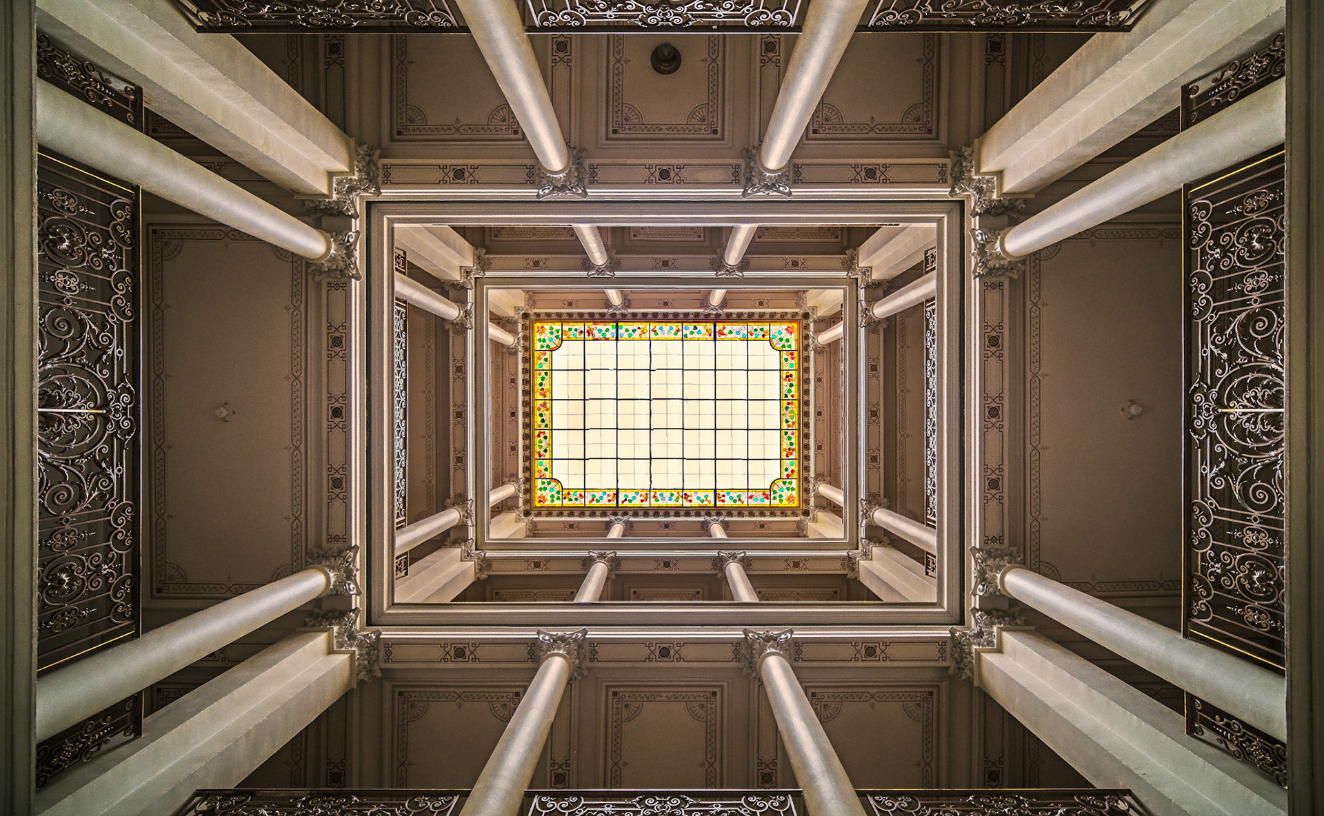 Kunstmuseum Thun glass ceiling