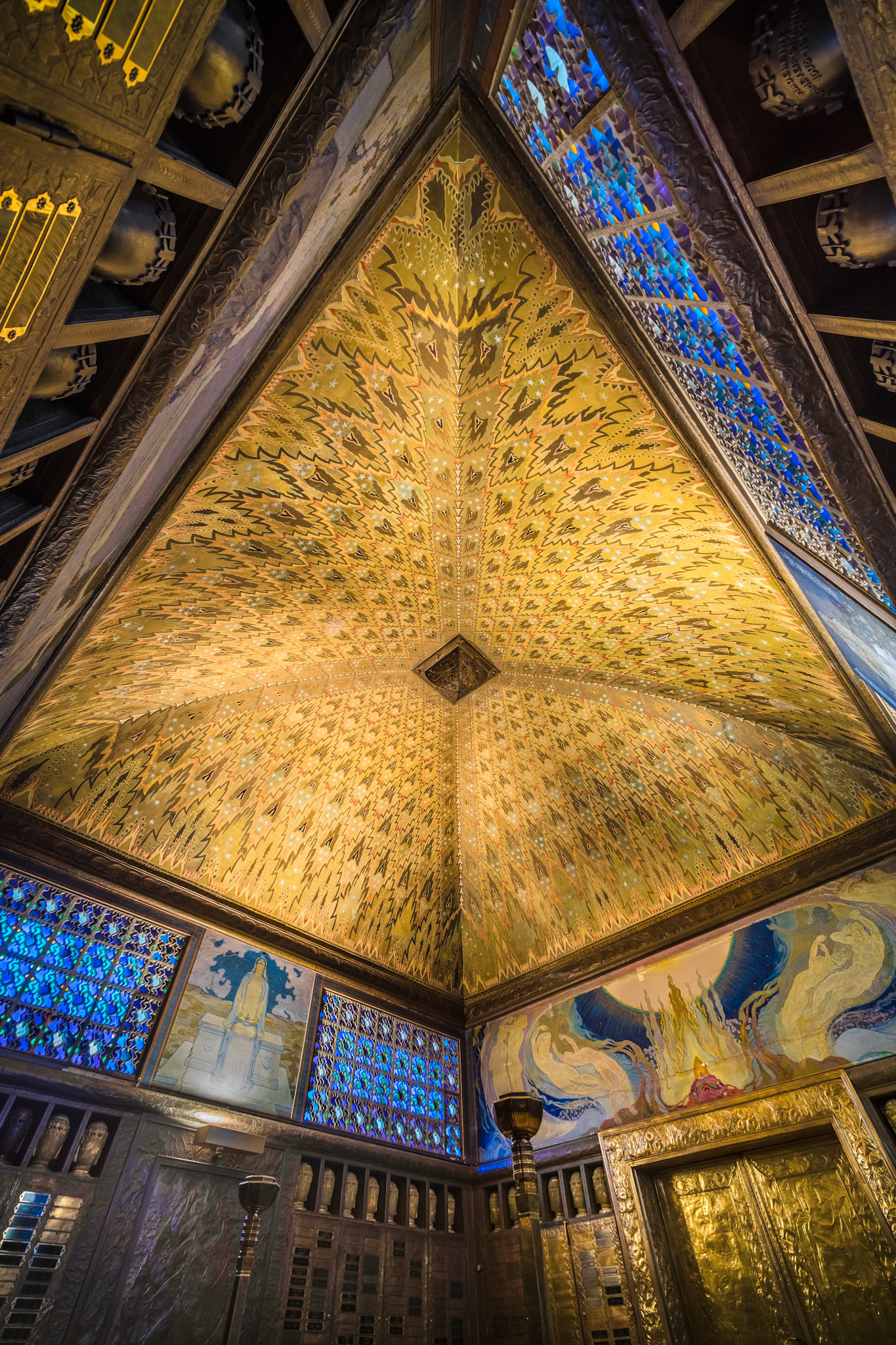 Crématoire, La Chaux-de-Fonds - ceiling
