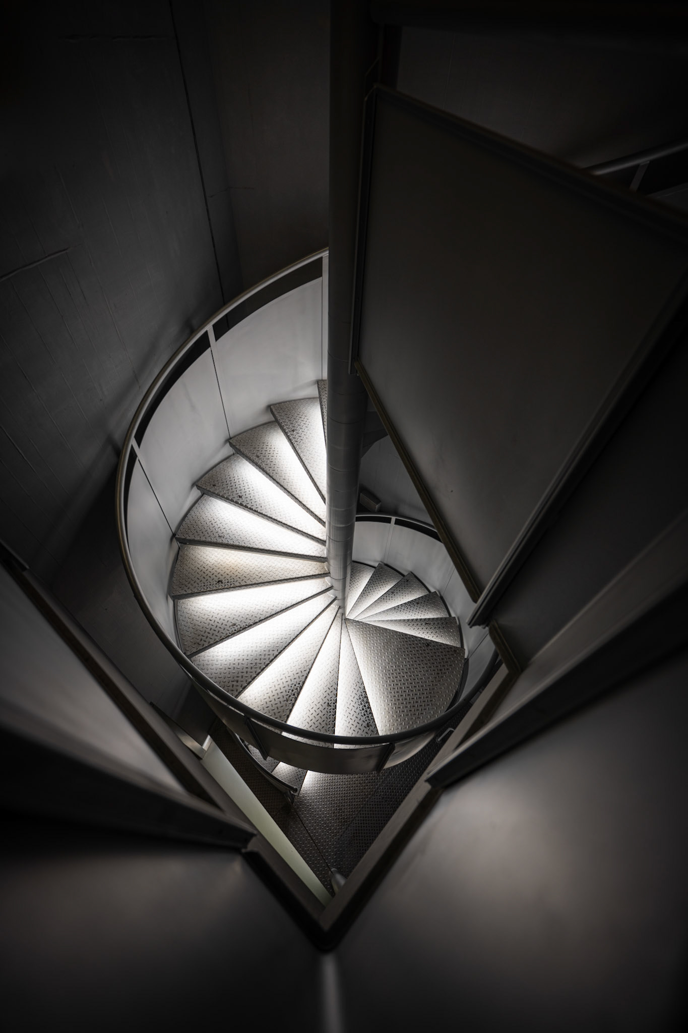 Deutsche Kinemathek - spiral staircase