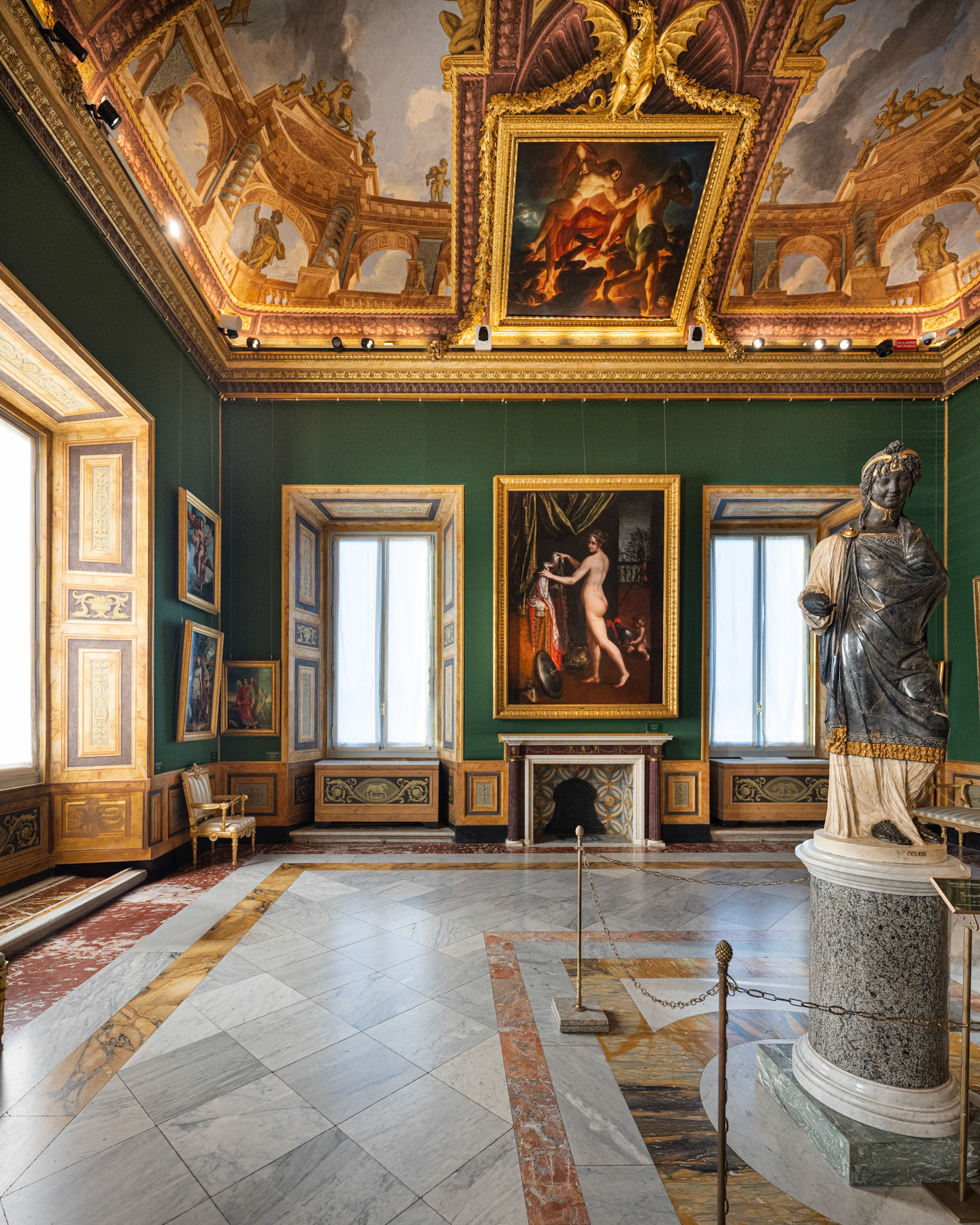 Hercules Room with Minerva Dressing by Lavinia Fontana (1613)