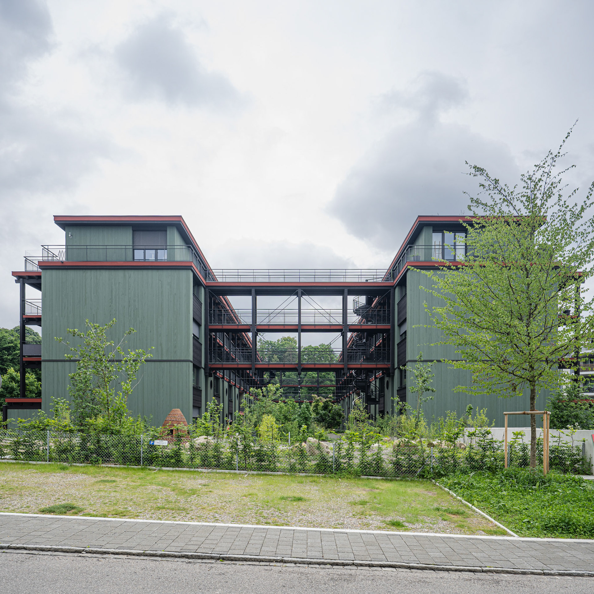 Wohnbebauung Gempenstrasse - facade