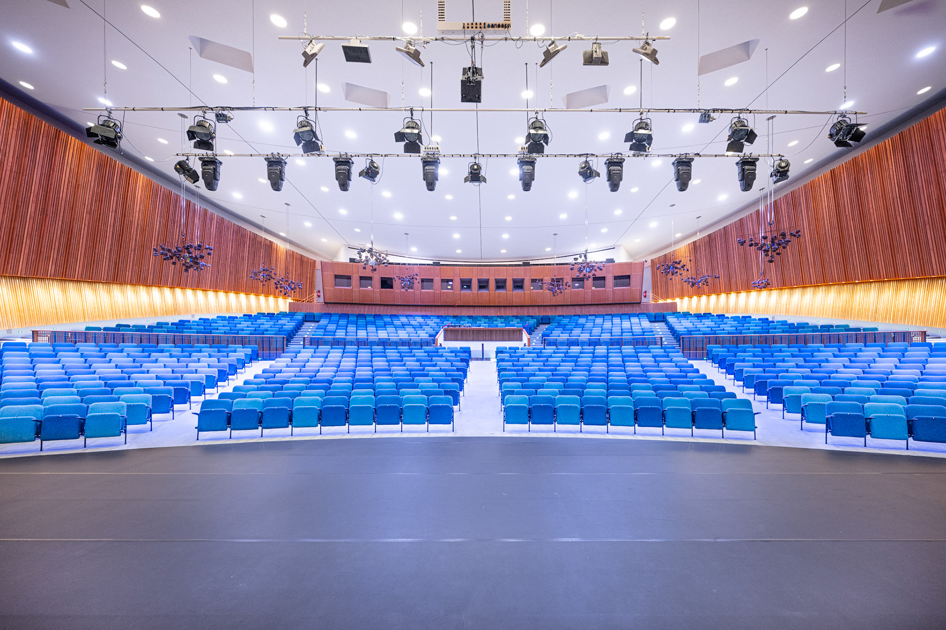 main auditorium - view from the stage