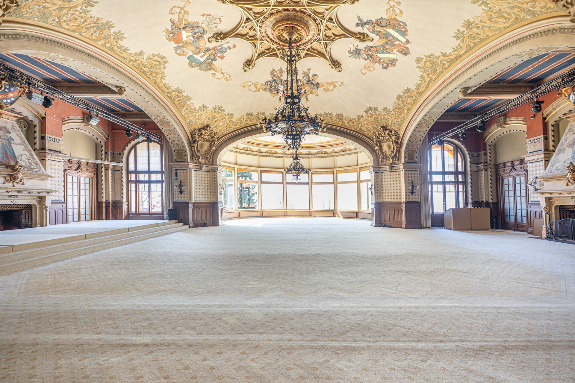 Caux Palace - main hall